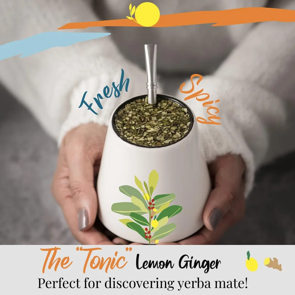 ORIGEENS Yerba Mate Lemon 200g Bio Ekologiczny Napój Energetyczny Detoks