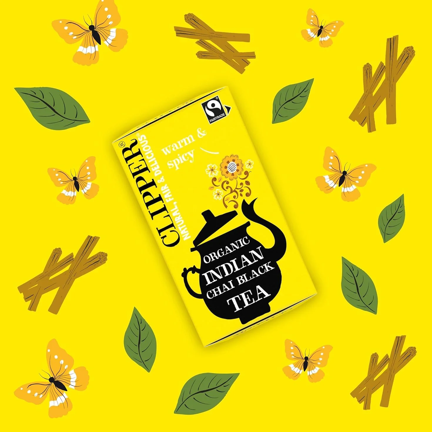 Clipper Organic Indian Chai Black Tea 20 torebek