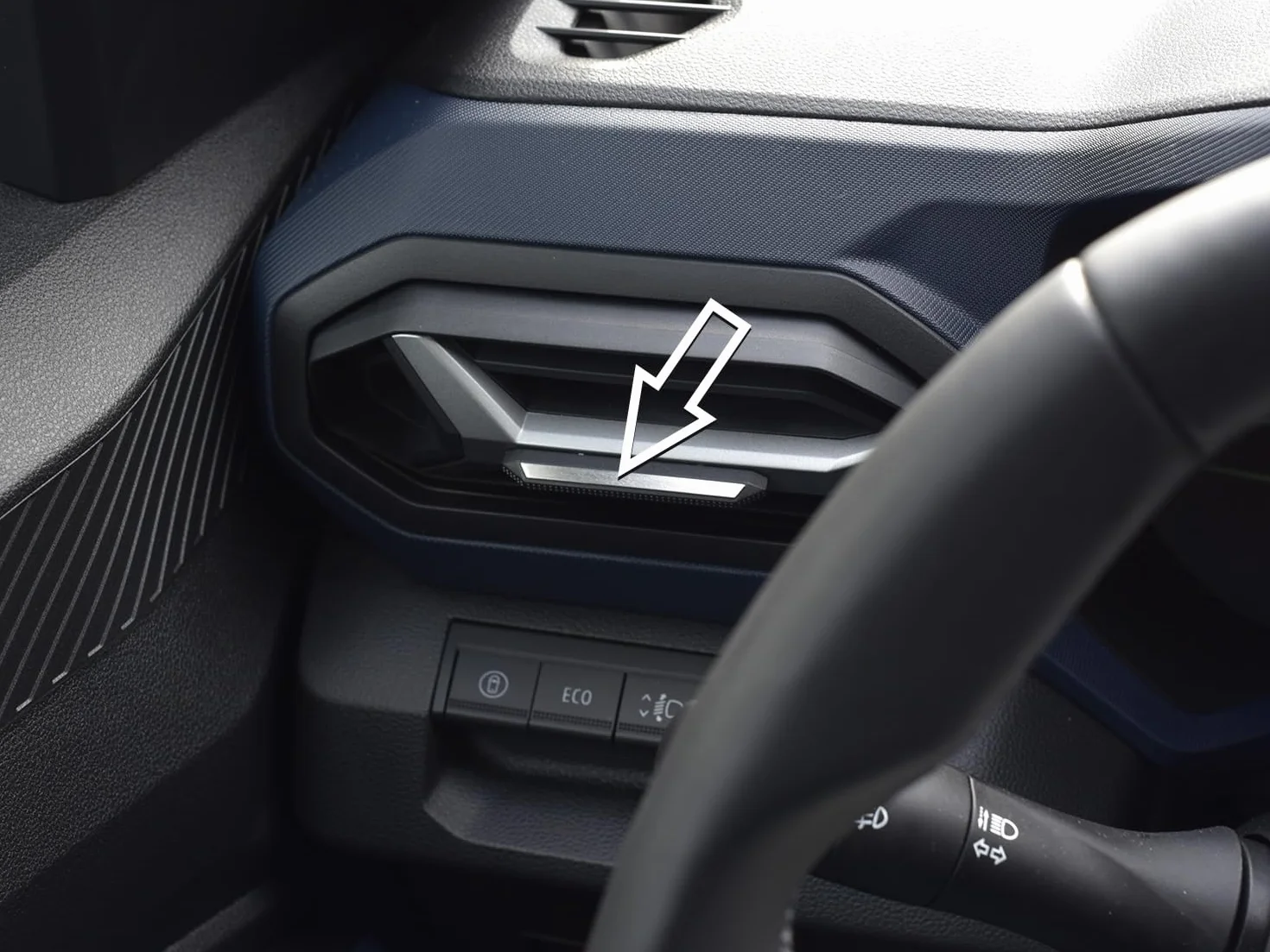 Stalowa osłona do 2024+ Dacia.Duster III 3 (P1310), BIGSTER (R1310) | Dekoracje przełączników przesuwnych | 4 szt. Inox Essential Expression Journey Extreme DUSTER akcesoria tuningowe
