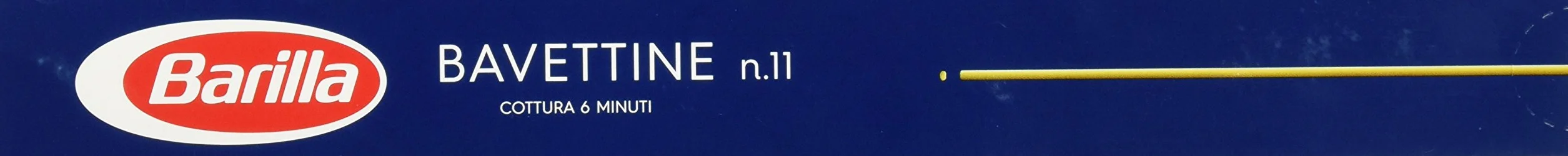 Bavettine n11 Barilla makaron na włoski rynek błęk