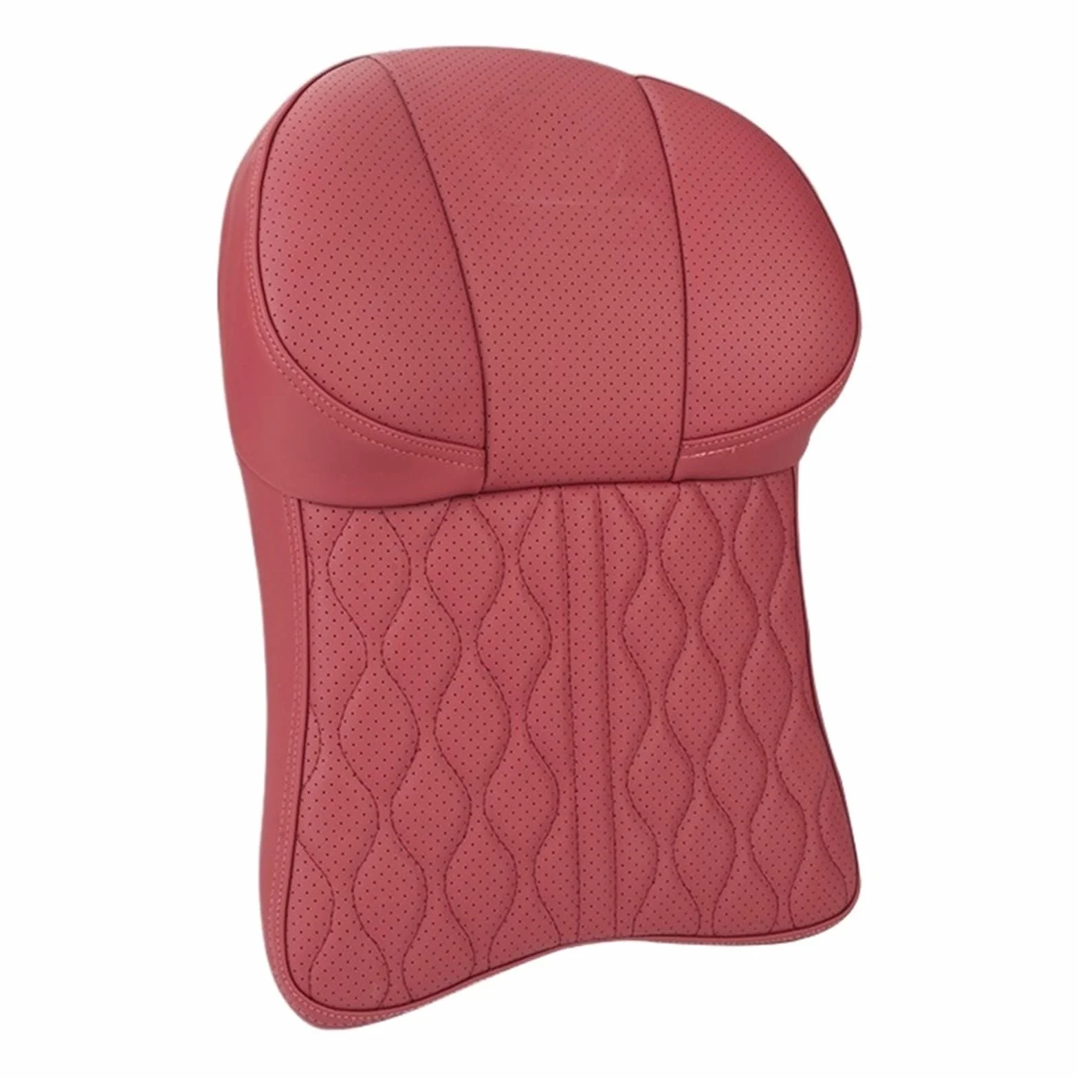Zagłówek Pasuje do BMW X3 X4 X5 F10 F11 E39 E60 G30 Auto Interior Zagłówek Samochodowy Gadżet Samochodowy Podróżny Poduszka na szyję Podparcie szyi(Red)