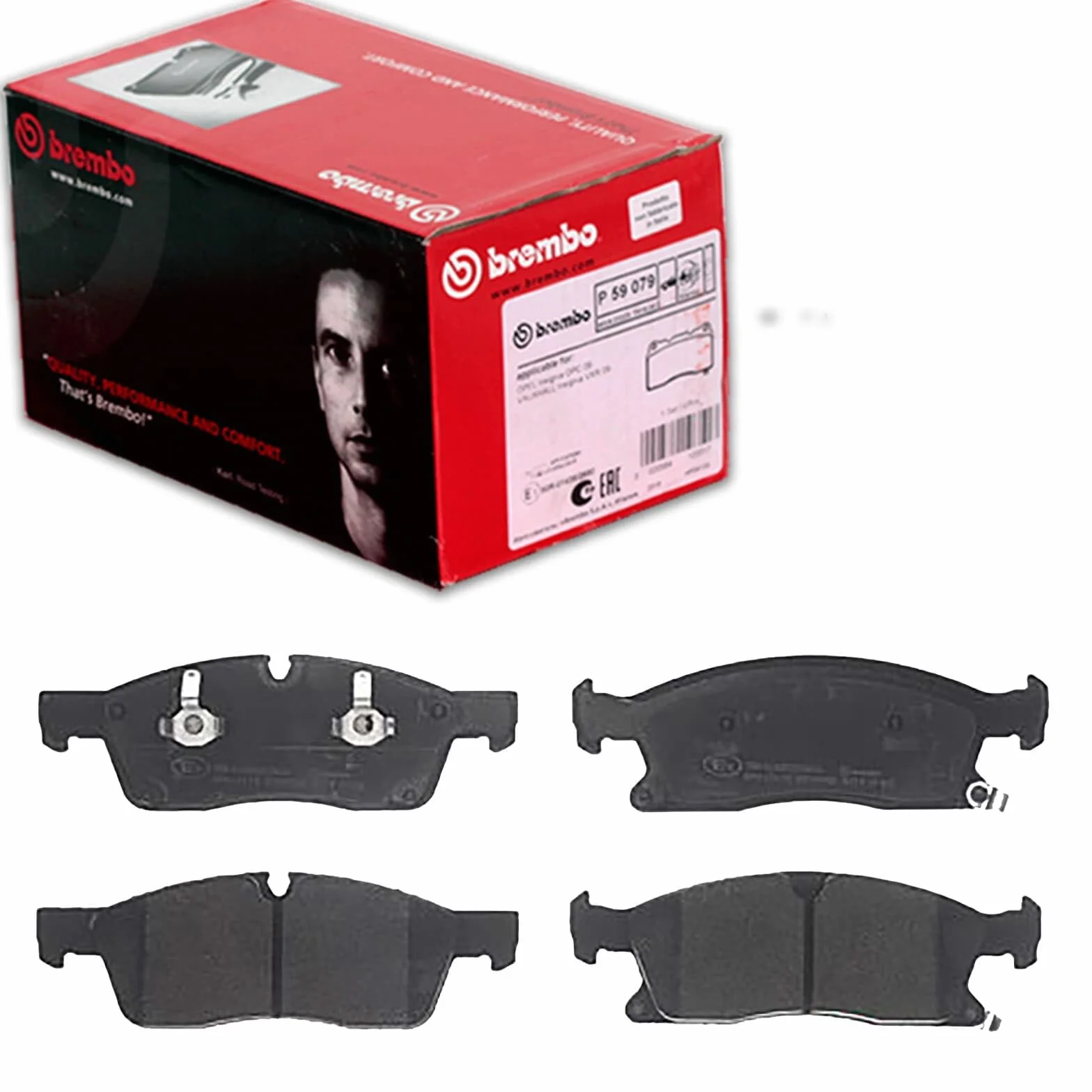 Zestaw Klocków Hamulcowych BREMBO P 37 022 przód