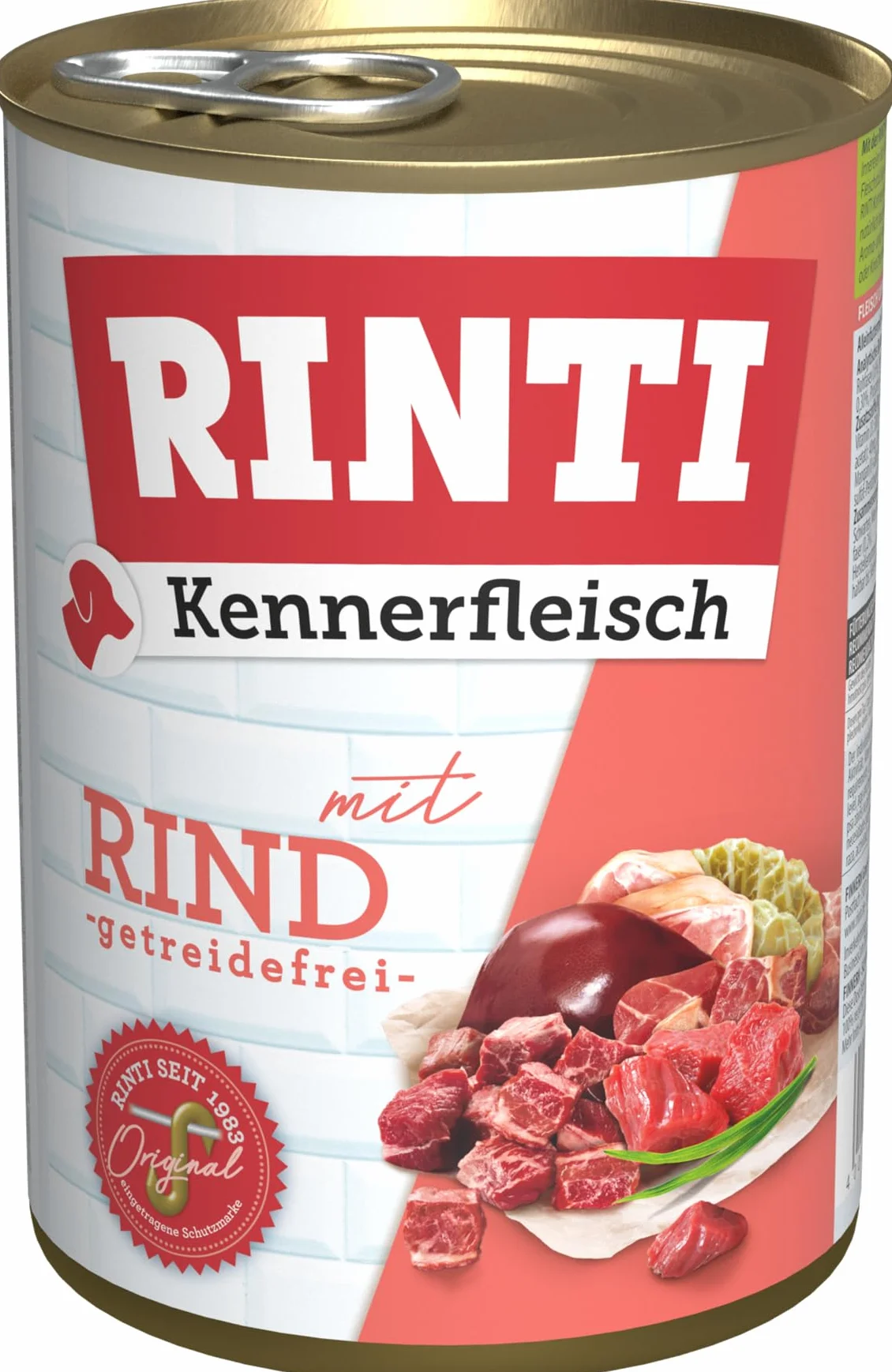 Rinti Karma dla Psów z Wołowiną, 24 x 400 g