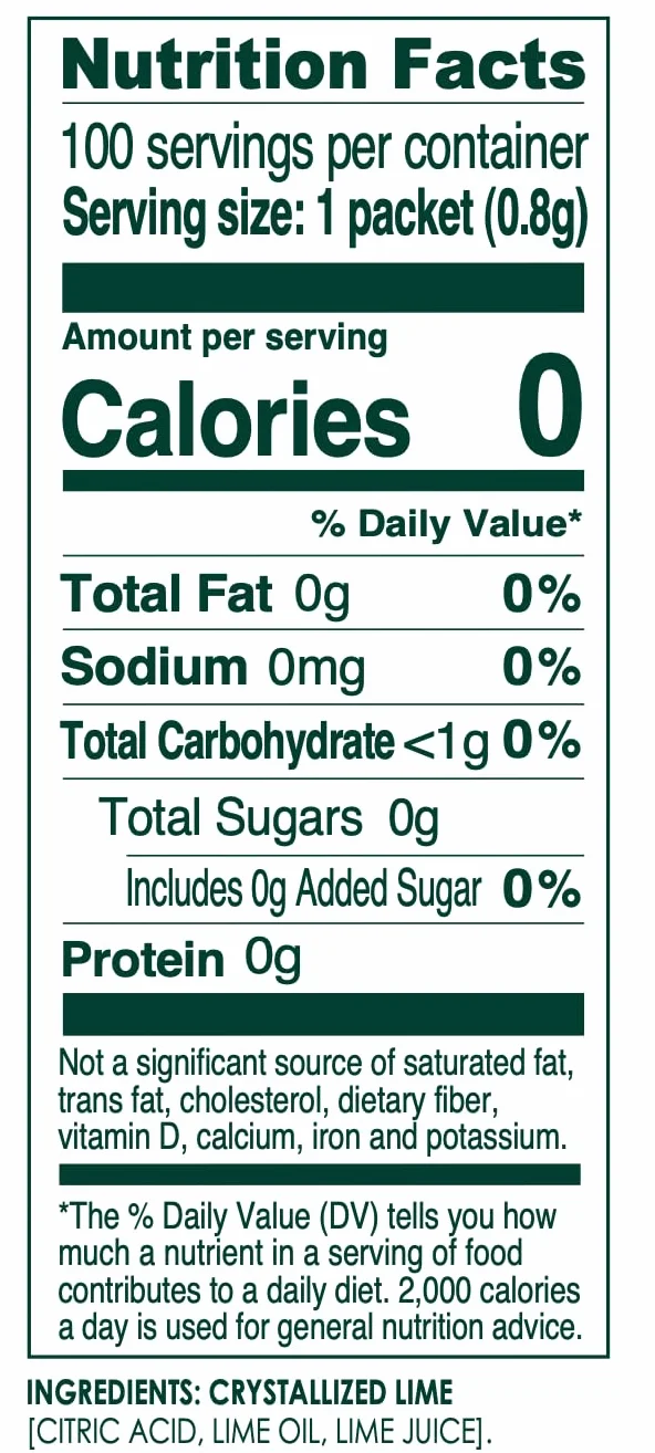 True Lime Bulk Dispenser Pack 82oz True Citrus