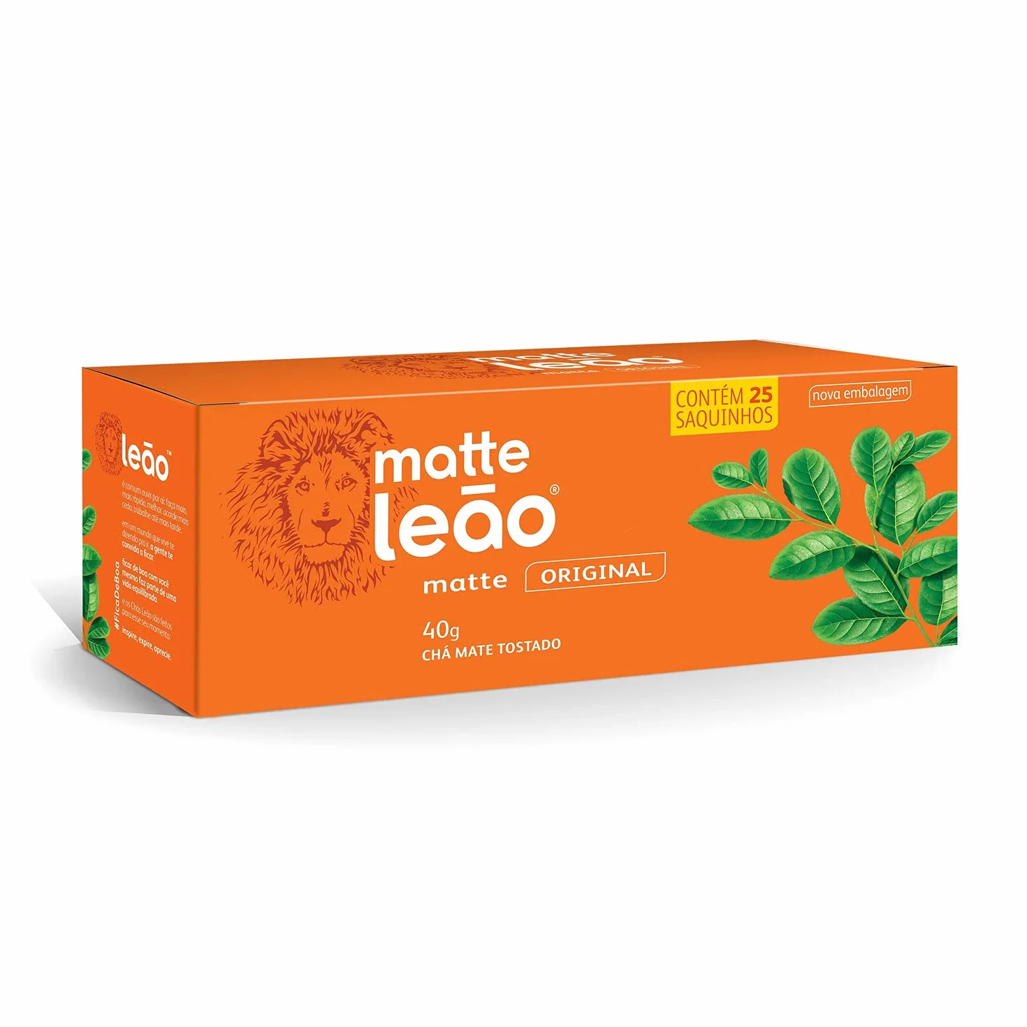 Herbata mate MATTE LEÃO Natural torebki herbaciane 40g