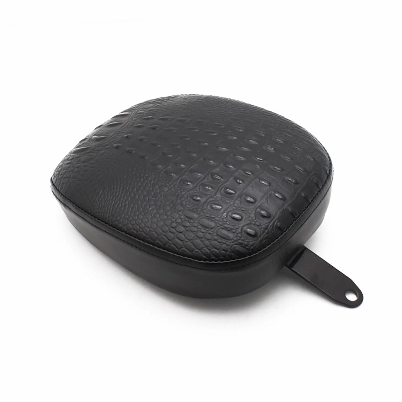 Poduszka Motocyklowa czarna/brązowa skórzana poduszka tylnego siedzenia pasująca do Harley Sportster XL1200X V 48 72 Motocykl Siedzisko(Black)