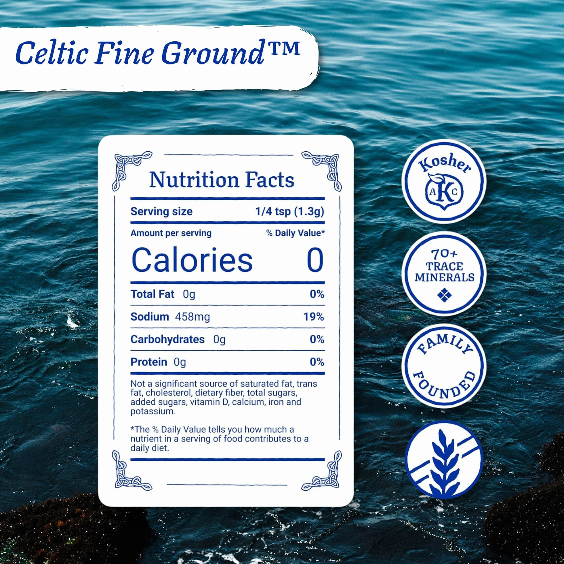 Celtic Sea Salt Feine grnd pou