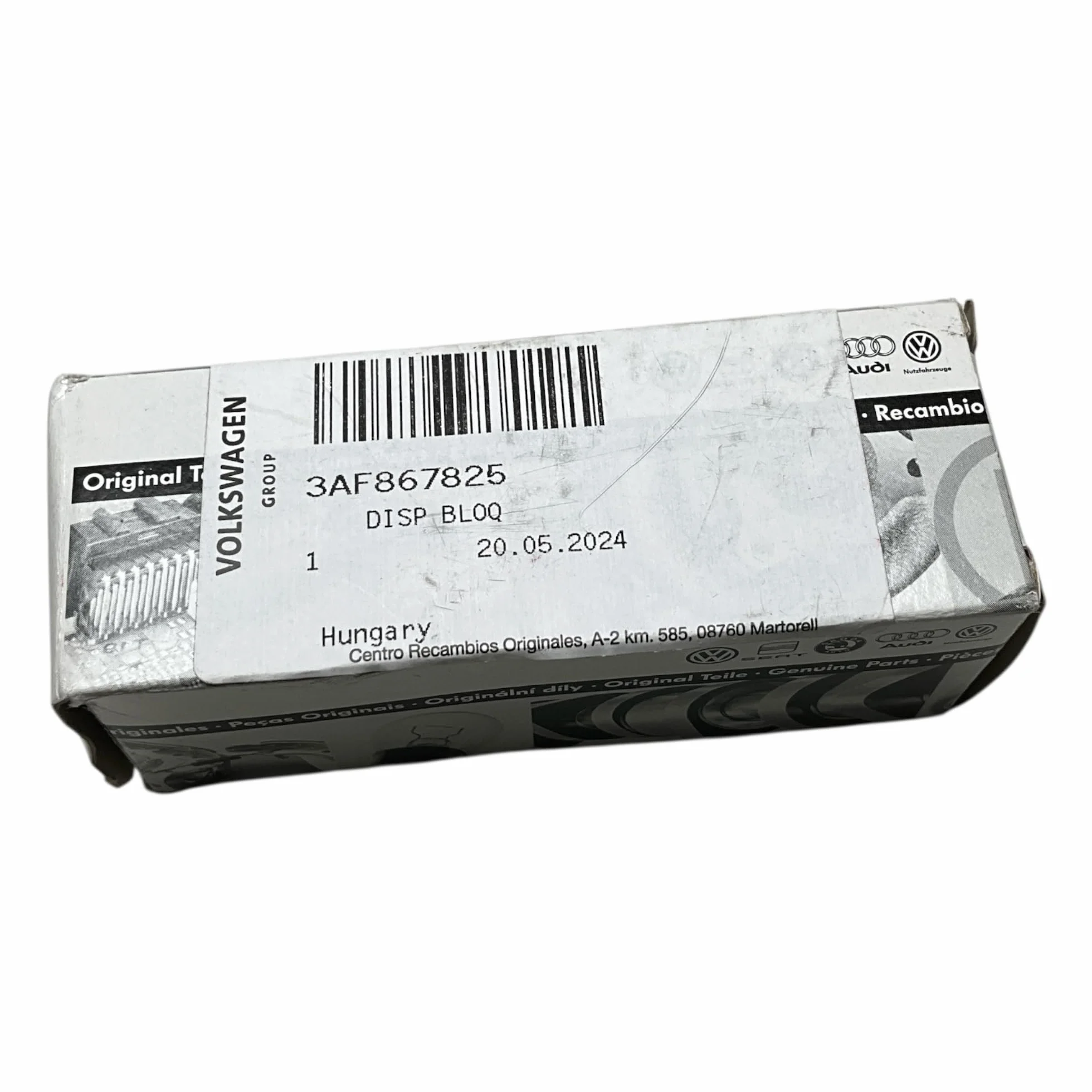 SEAT Rygiel zamka Seat do żaluzji 3AF867825