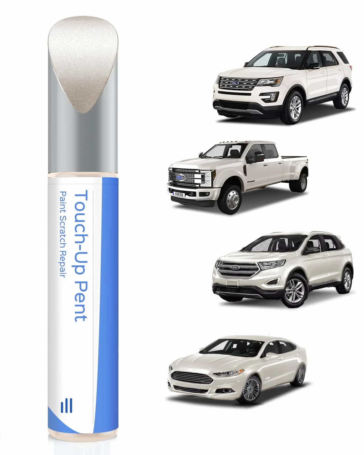 UG White Platinum Metallic Tricoat Pisak do lakieru Kompatibelny z Ford Dokładne dopasowanie do uszczerbkowań i rys