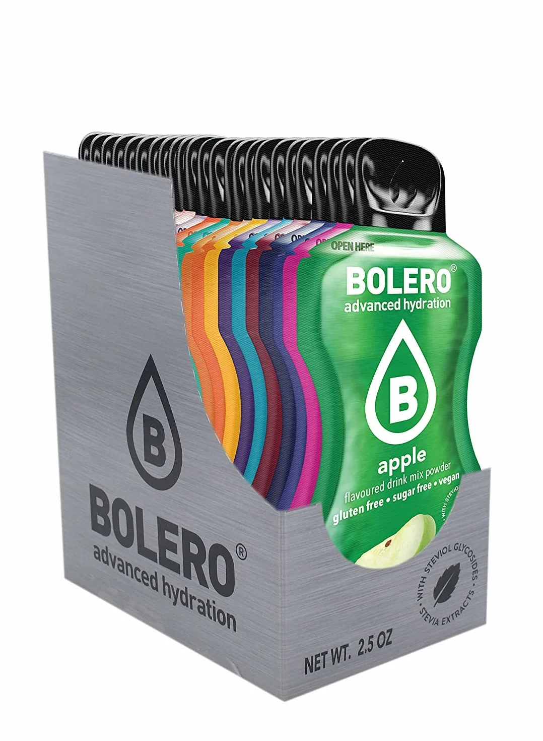 Bolero STICKS MIX 48x3g napój w proszku bez cukru słodzony stewią witamina C dla diabetyków