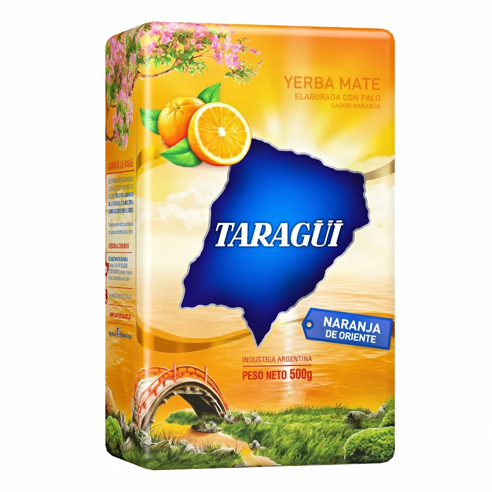 Taragüi Naranja de Oriente - Orange - Mate Tee z Argentyny 500 g