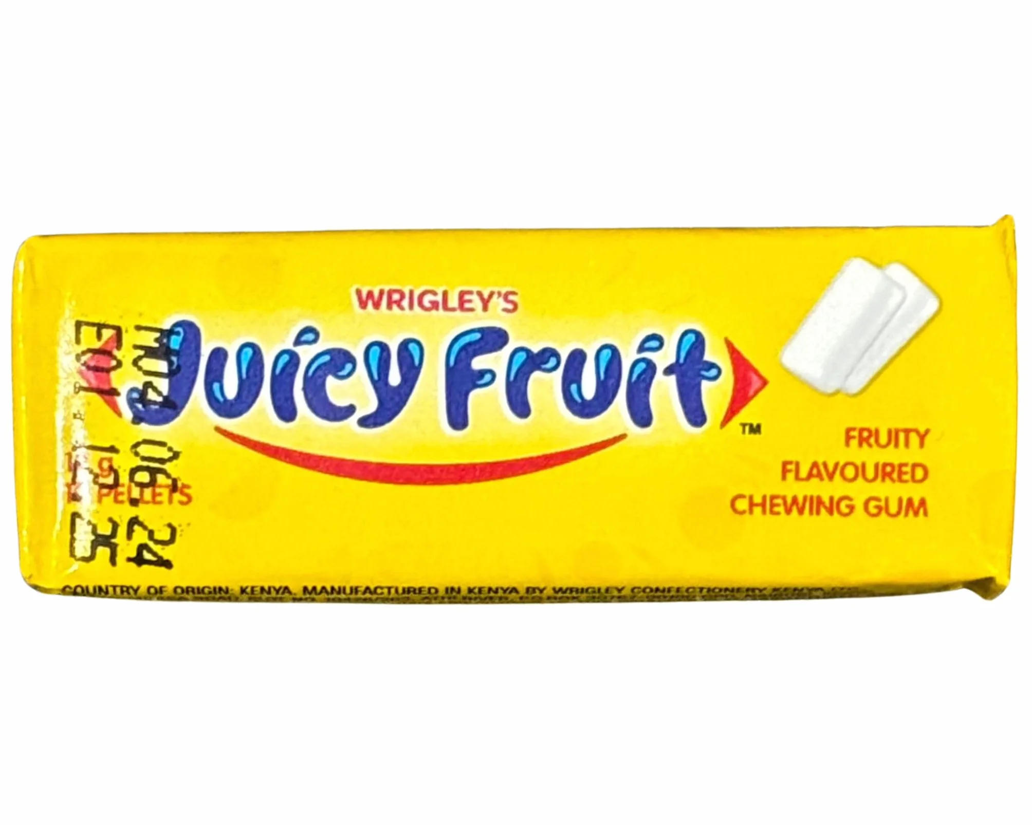WRIGLEY'S JUICY FRUIT Guma do żucia opakowanie zbiorcze 20 x 5 pałeczek 13,5 g