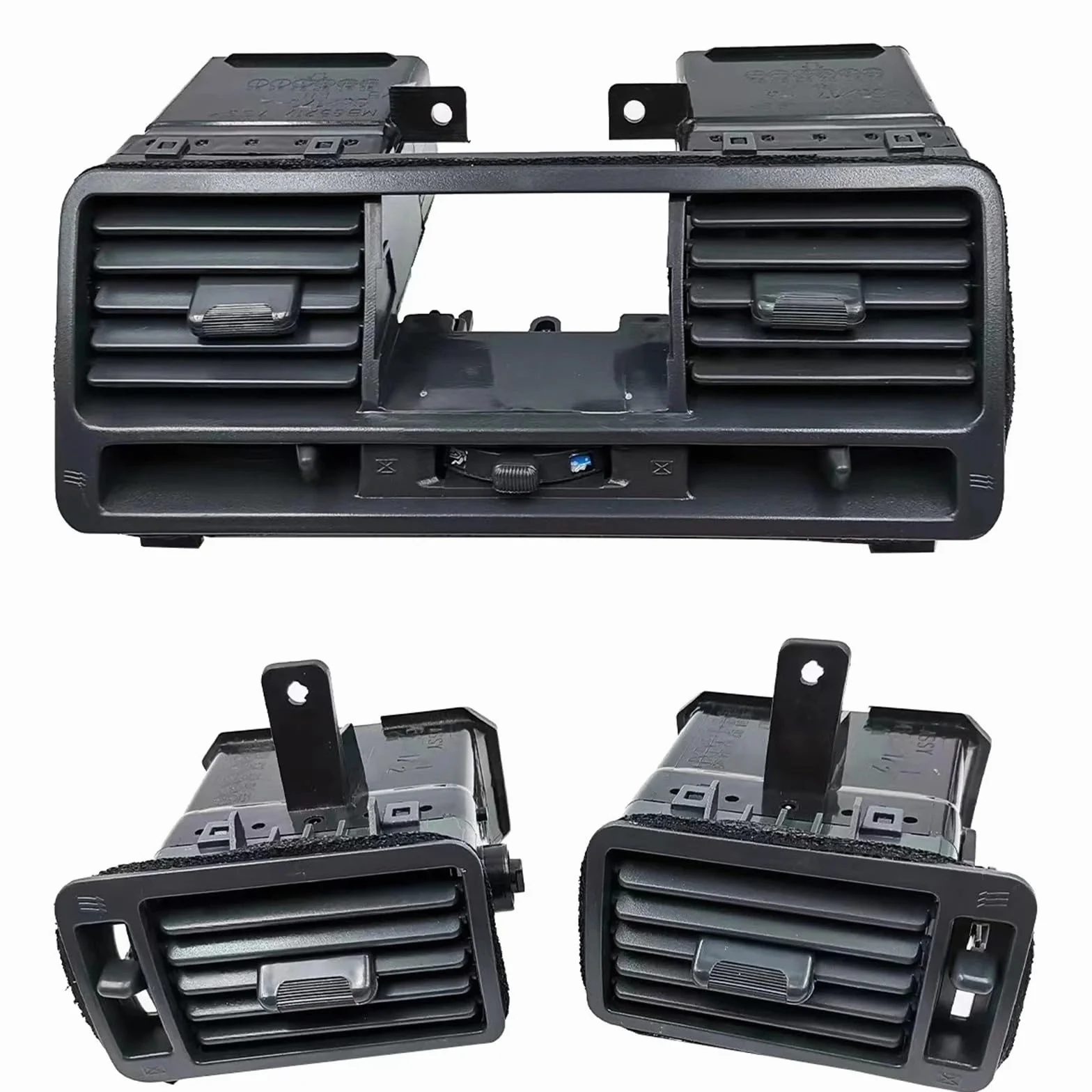 Panel wylotowy klimatyzacji na desce rozdzielczej samochodu dla Mitsubishi dla Pajero dla Montero V31 V32 V33 akcesoria do kratki wentylacyjnej