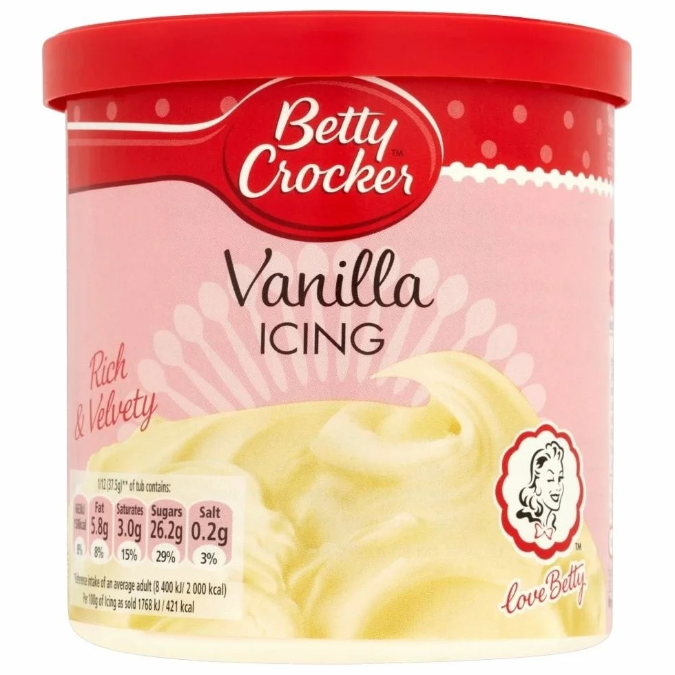 Betty Crocker Bogaty i kremowy lukier wanilia 450 g