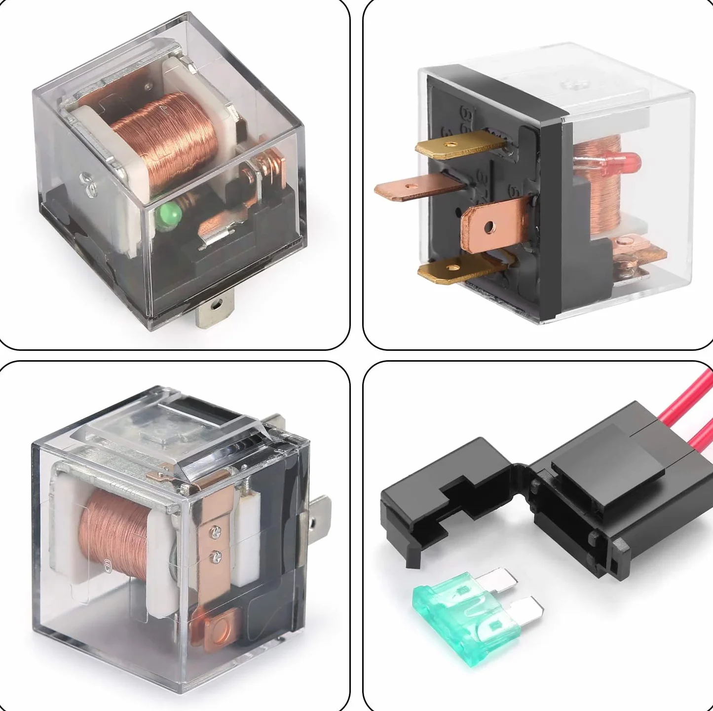 WADEO klakson 12V 150dB sprężarka trąbka pneumatyczna chrom cynk dla ciężarówki SUV łódź pociąg srebrny