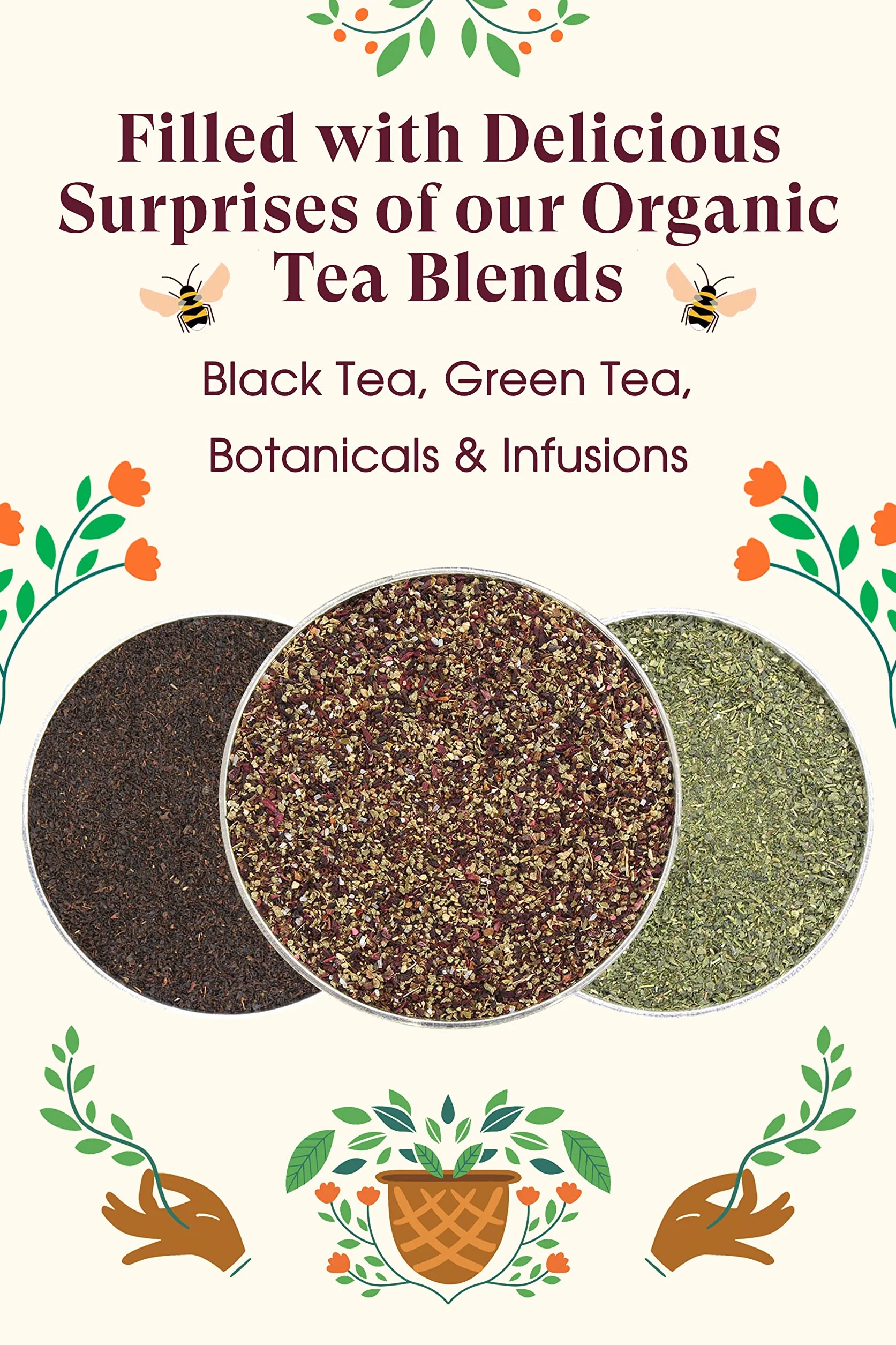 English Tea Shop Organiczny Kalendarz Adwentowy 25 Piramid Saszetek Herbat
