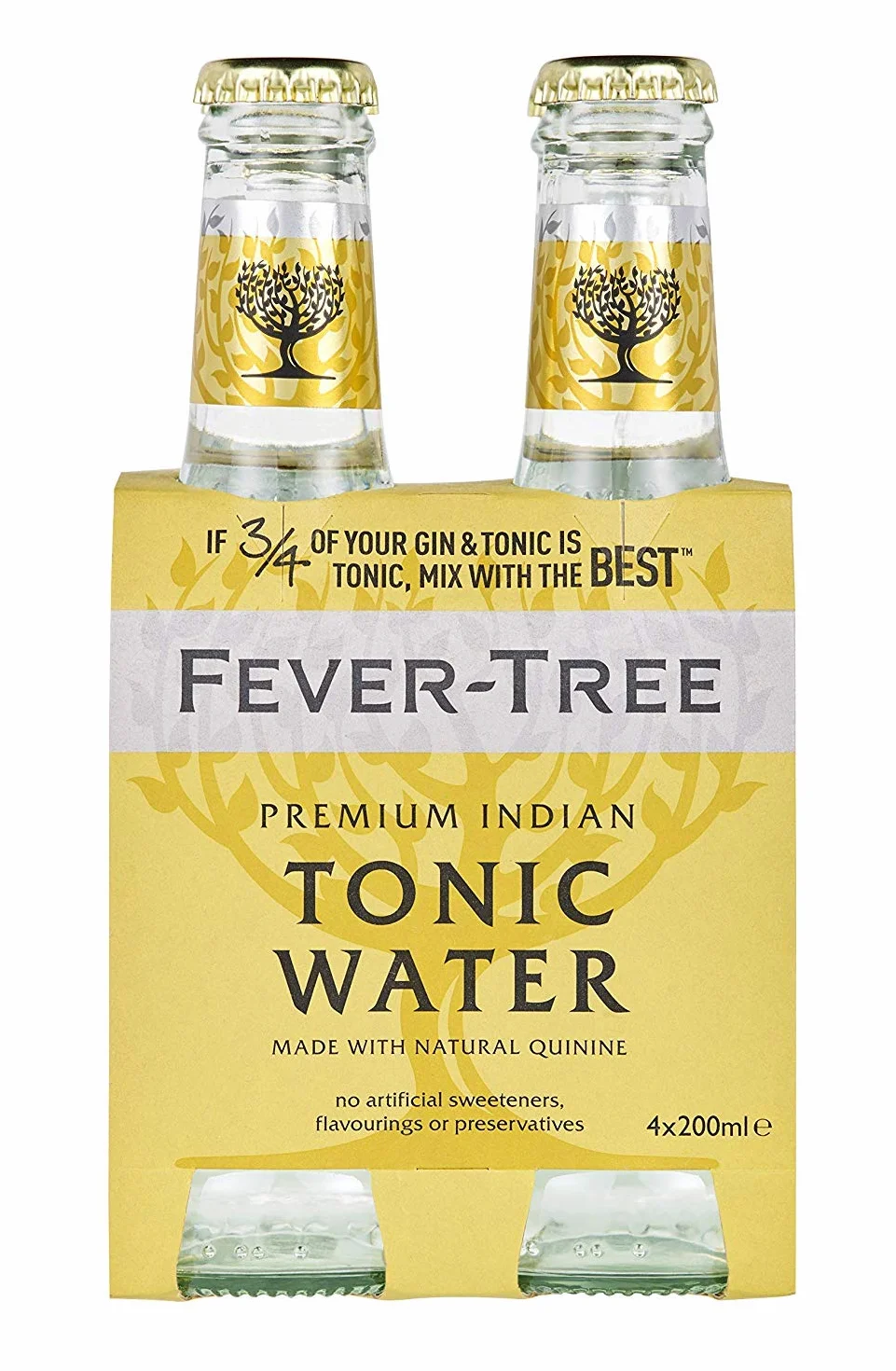Fieberbaum Indian Tonic Water zestaw ekonomiczny 200 ml (24 x 0,2 l)