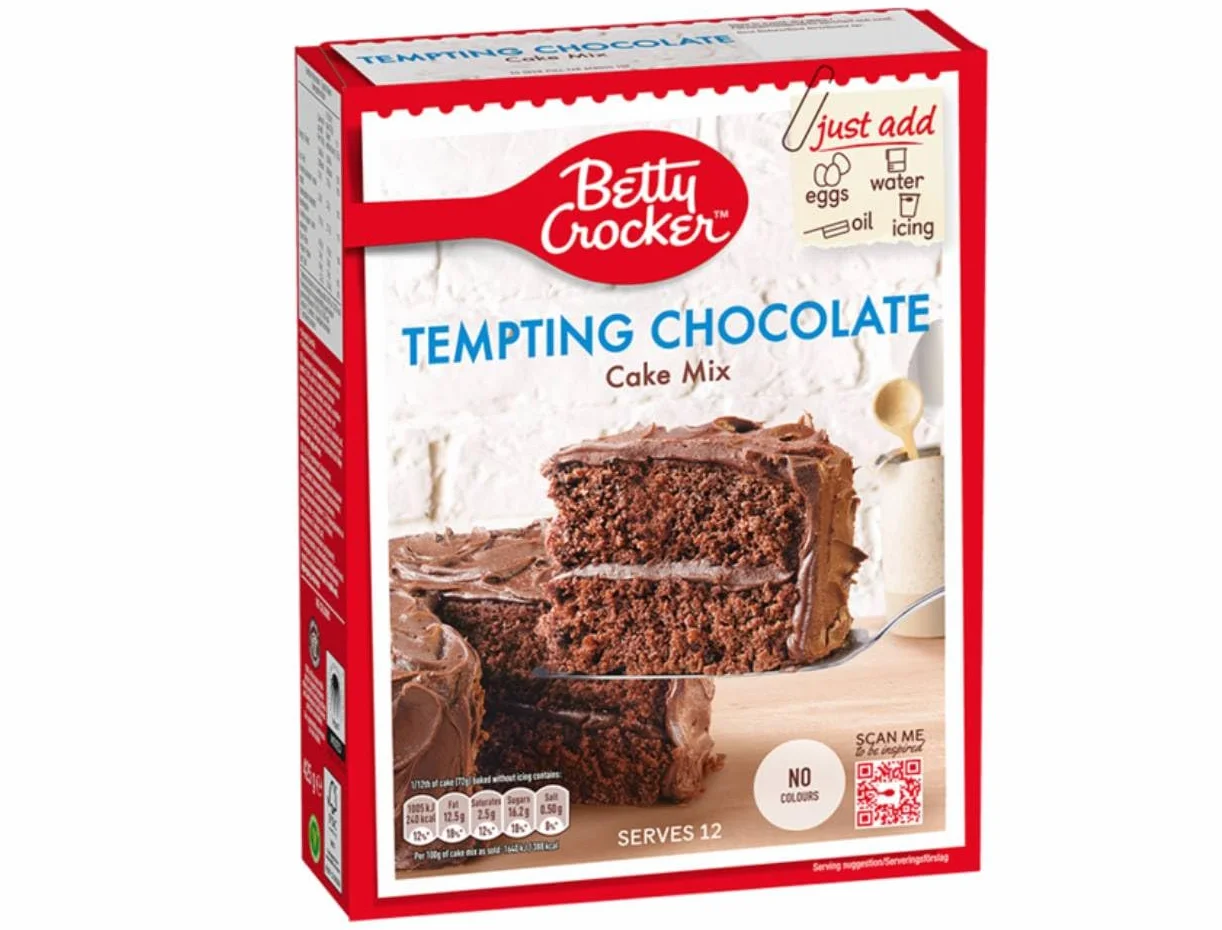 Betty Crocker TEMPTING CHOCOLATE Cake Mix 425 g – mieszanka do pieczenia