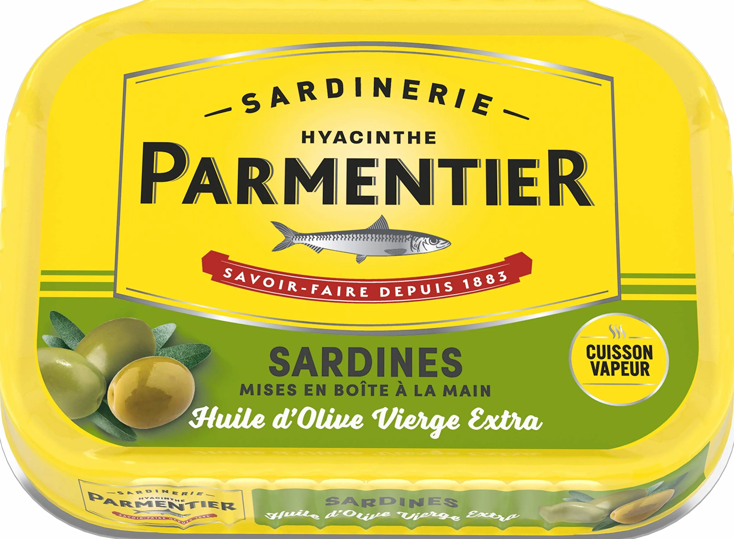 PARMENTIER Dodatkowe ze sardynki z oliwą z oliwek 135g