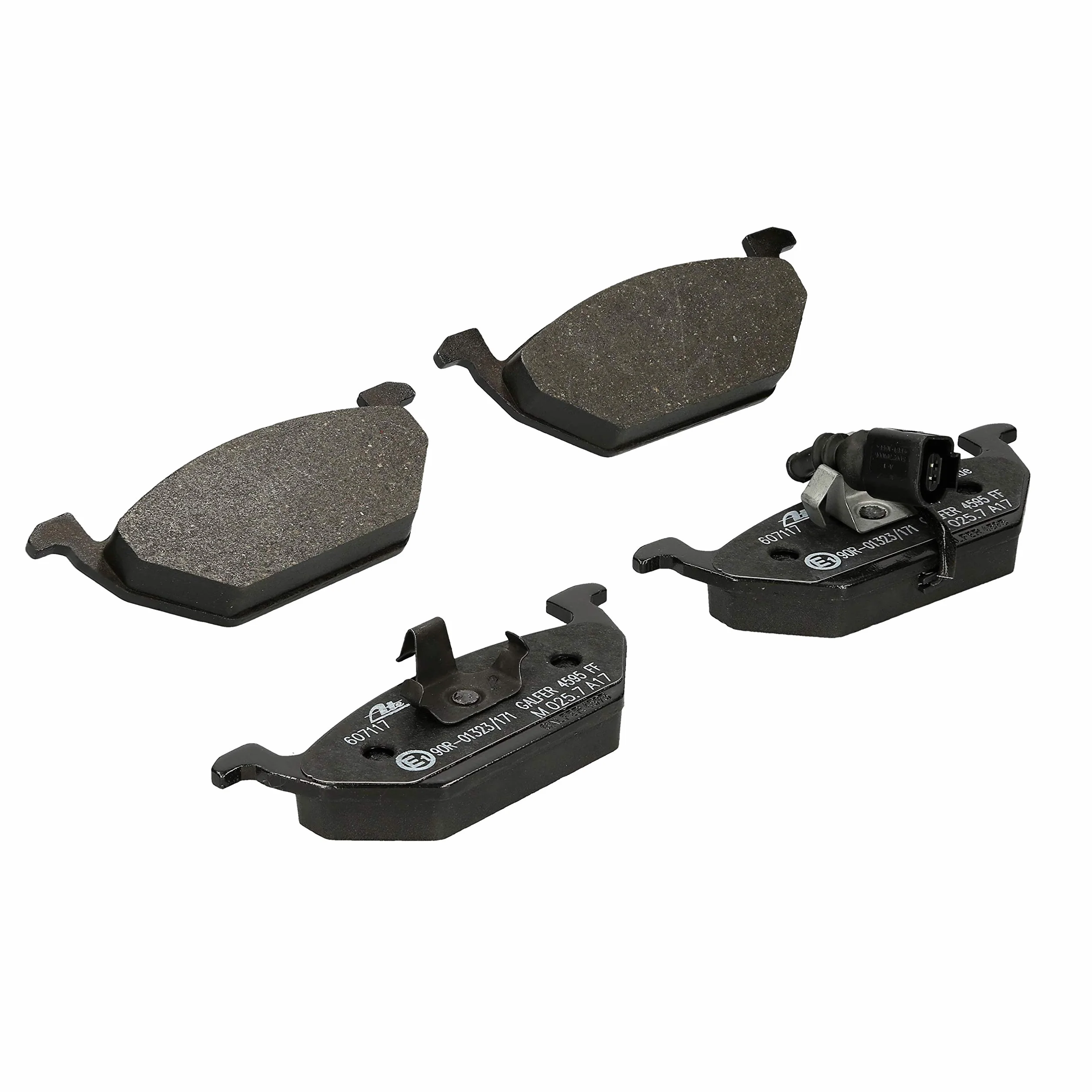 Brembo P 49 017 komplet klocków hamulcowych, hamulec tarczowy – (4-częściowy)