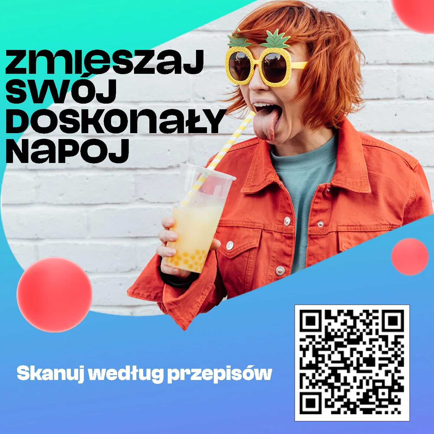 Bubble Mania Popping Boba Perły Owocowe Kiwi Kulki Tapioki 450g do Bubble Tea