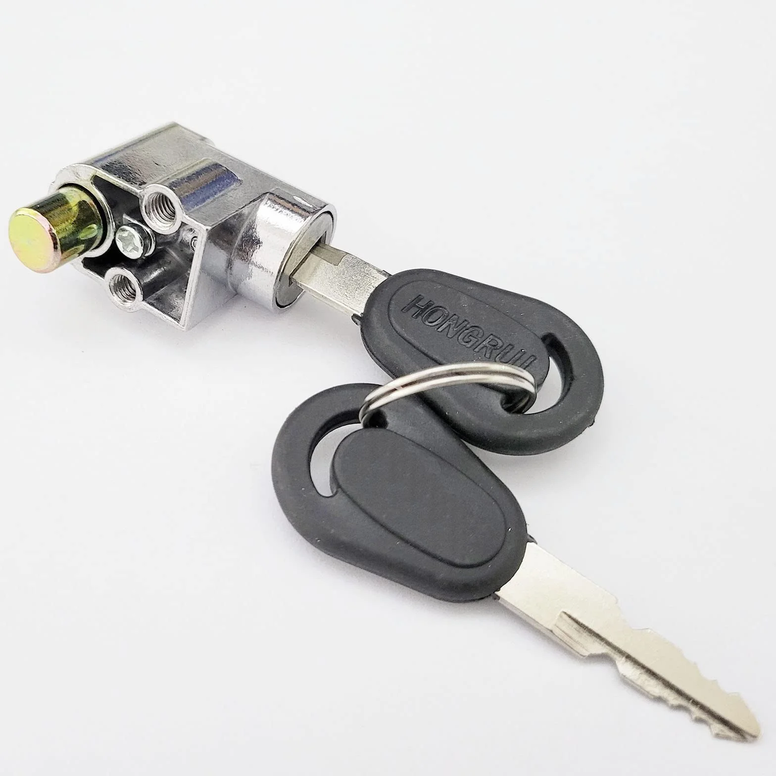 2x Motocykl E-bike Elektroniczny rower Skuter Cylindr Blokada Cylindrów Przełącznik zapłonowy Anti-Theft Safety Lock z 4-klawiszami