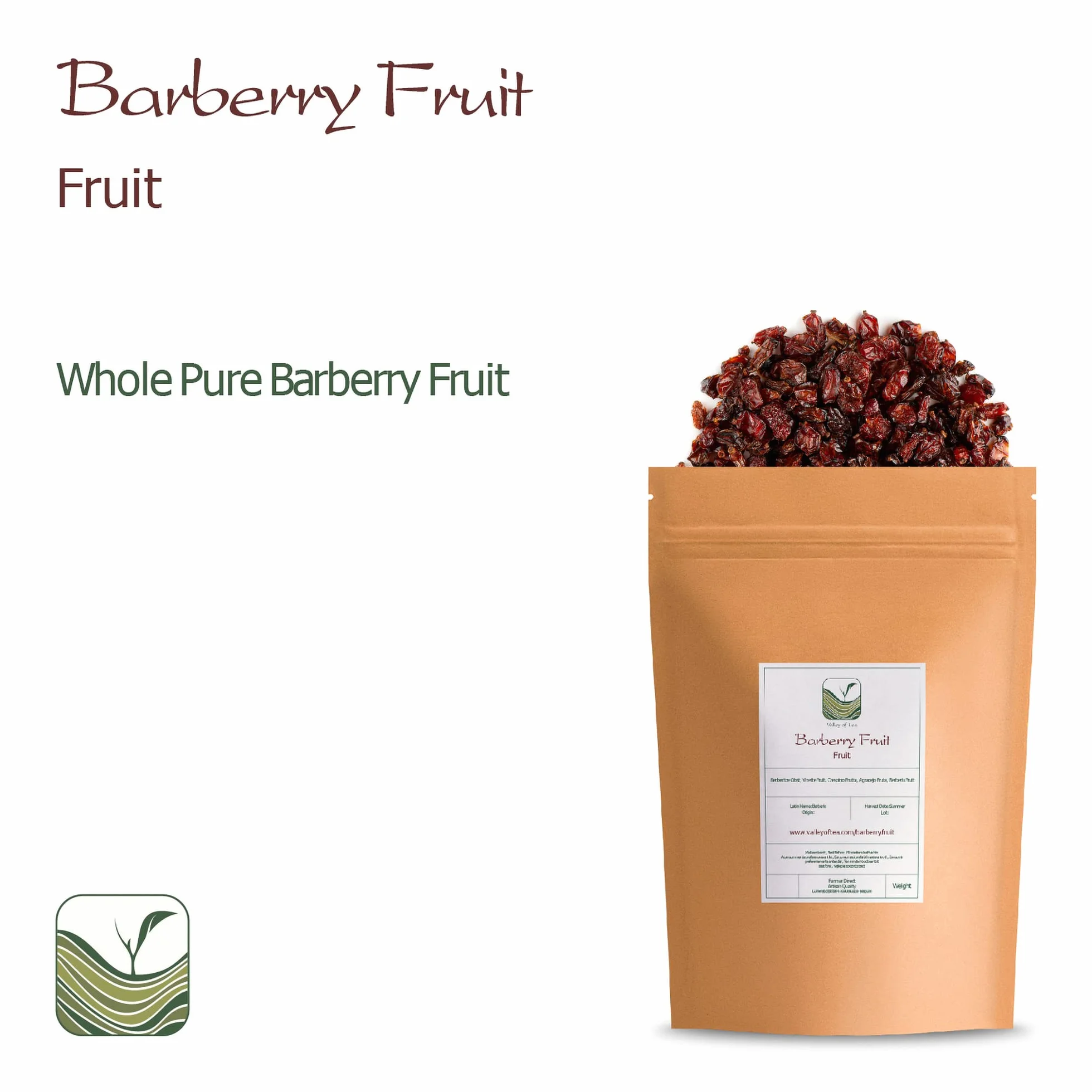 Barberry Dried Fruit Berries - Barberries - Bilberries 200g