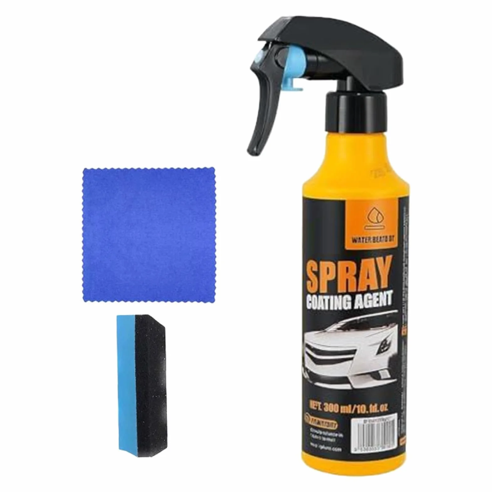 Ceramic Coating Spray 300ml Hydrophobic Nano Car Detailer Glass Paint Shine UV Block Oxidation Protection Automotive Exterior Care