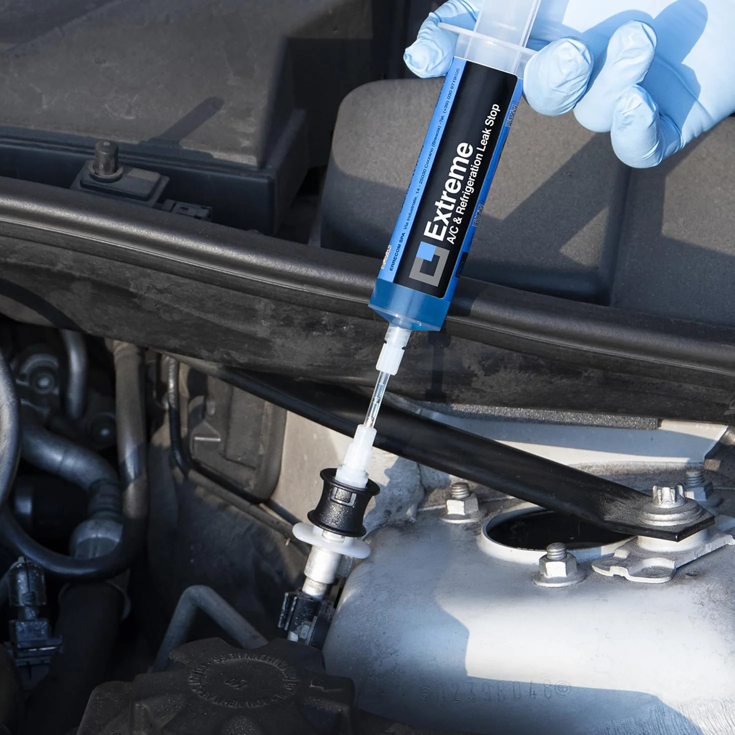 ERRECOM Extreme – 30 ml, Uszczelniacz do Urządzeń Klimatyzacyjnych oraz Chłodniczych, także do Klimatyzacji Samochodowej (bez adapterów)
