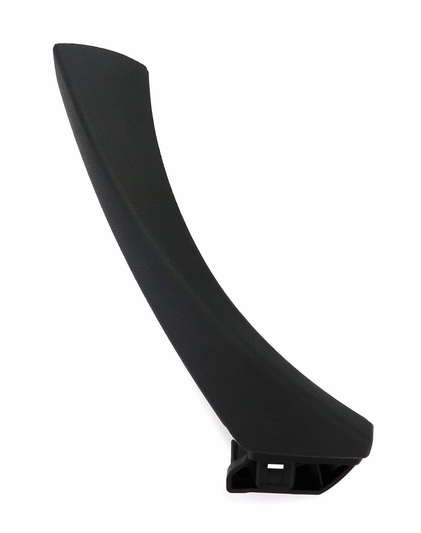 QWORK® Klamka wewnętrzna, wymiana klamki wewnętrznej samochodu prawa, odpowiednia do akcesoriów kompatybilne z BMW serii 3 2004-2012 (E90 Right), czarna