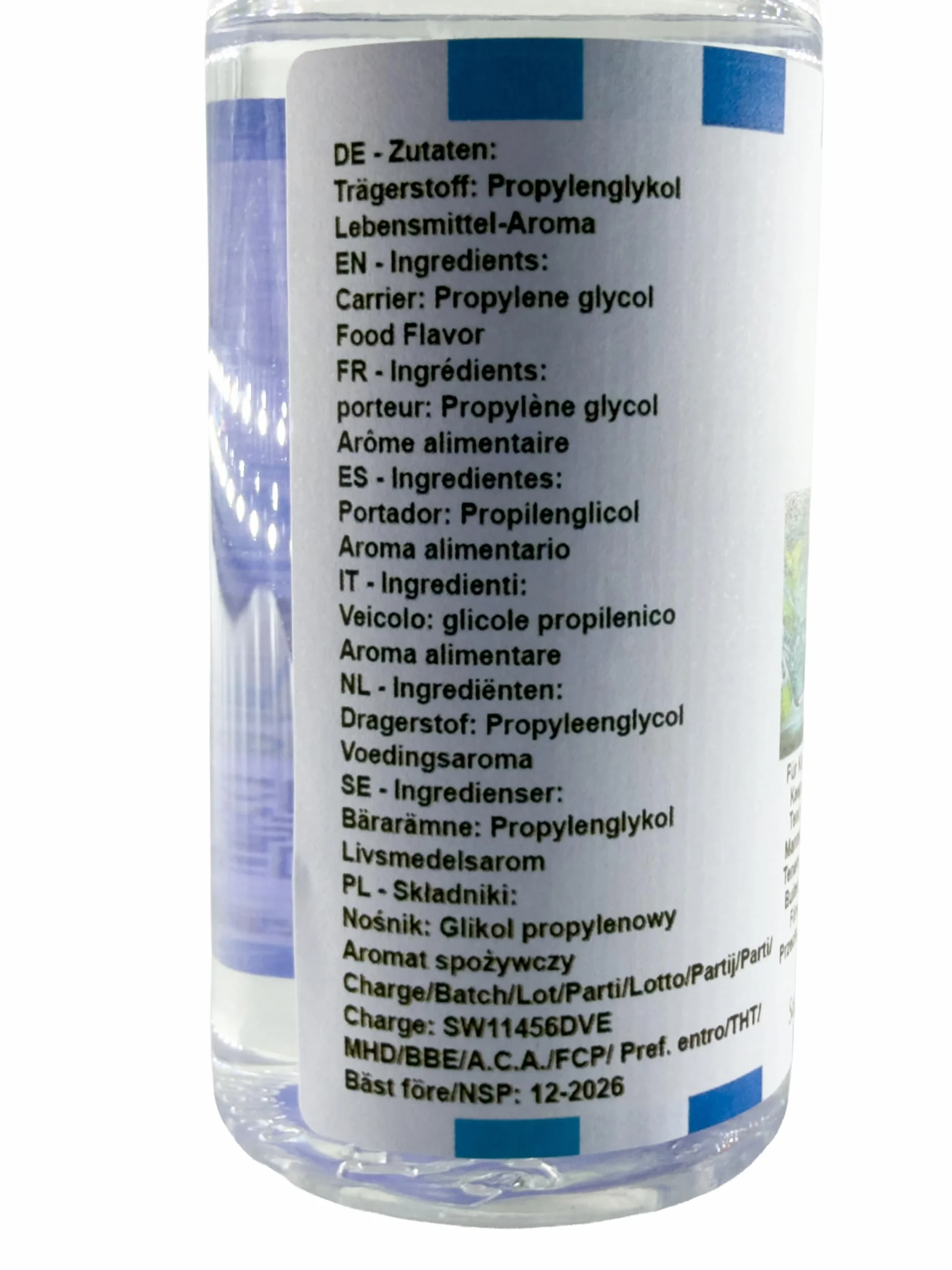 Sasami Liquid Menthol Aromat Koncentrat 10ml