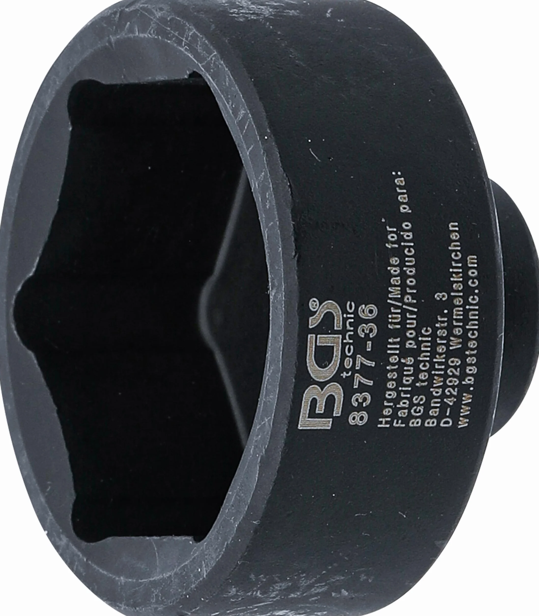 BGS 8377-36 | Klucz do filtra oleju | sześciokątny | Ø 36 mm