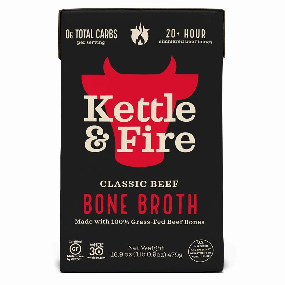 Kettle and Fire Bone Broth Beef 16,2 fl. oz.