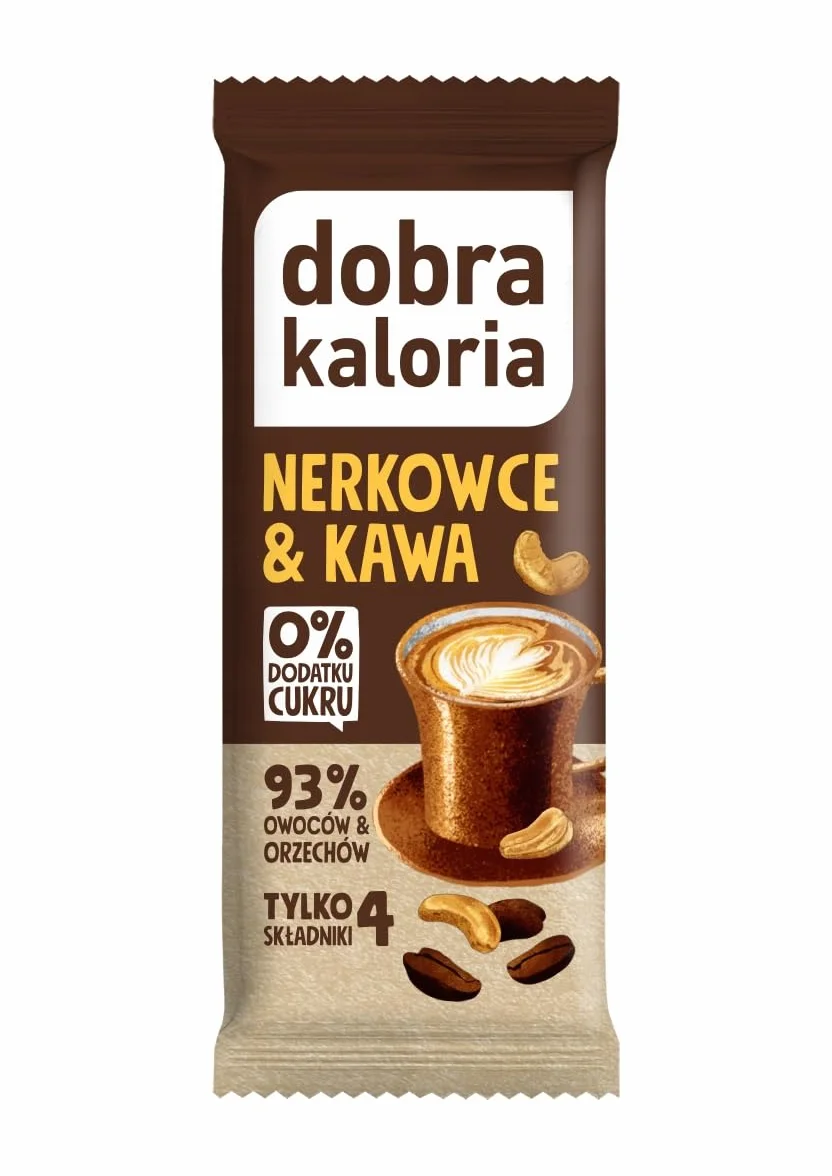 KUBARA Baton Nerkowce Kawa Daktyle Dobra Kaloria 35g