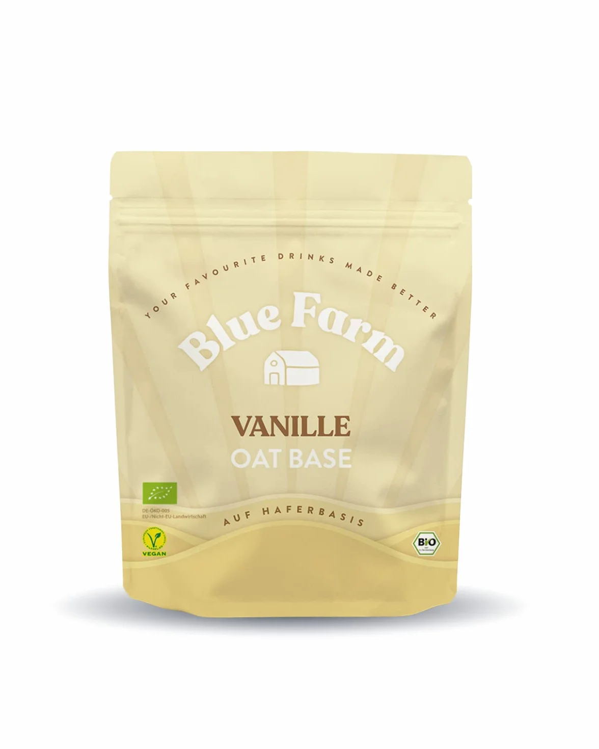Blue Farm Oat Base Waniliowy Napój Roślinny bez Laktozy i Glutenu