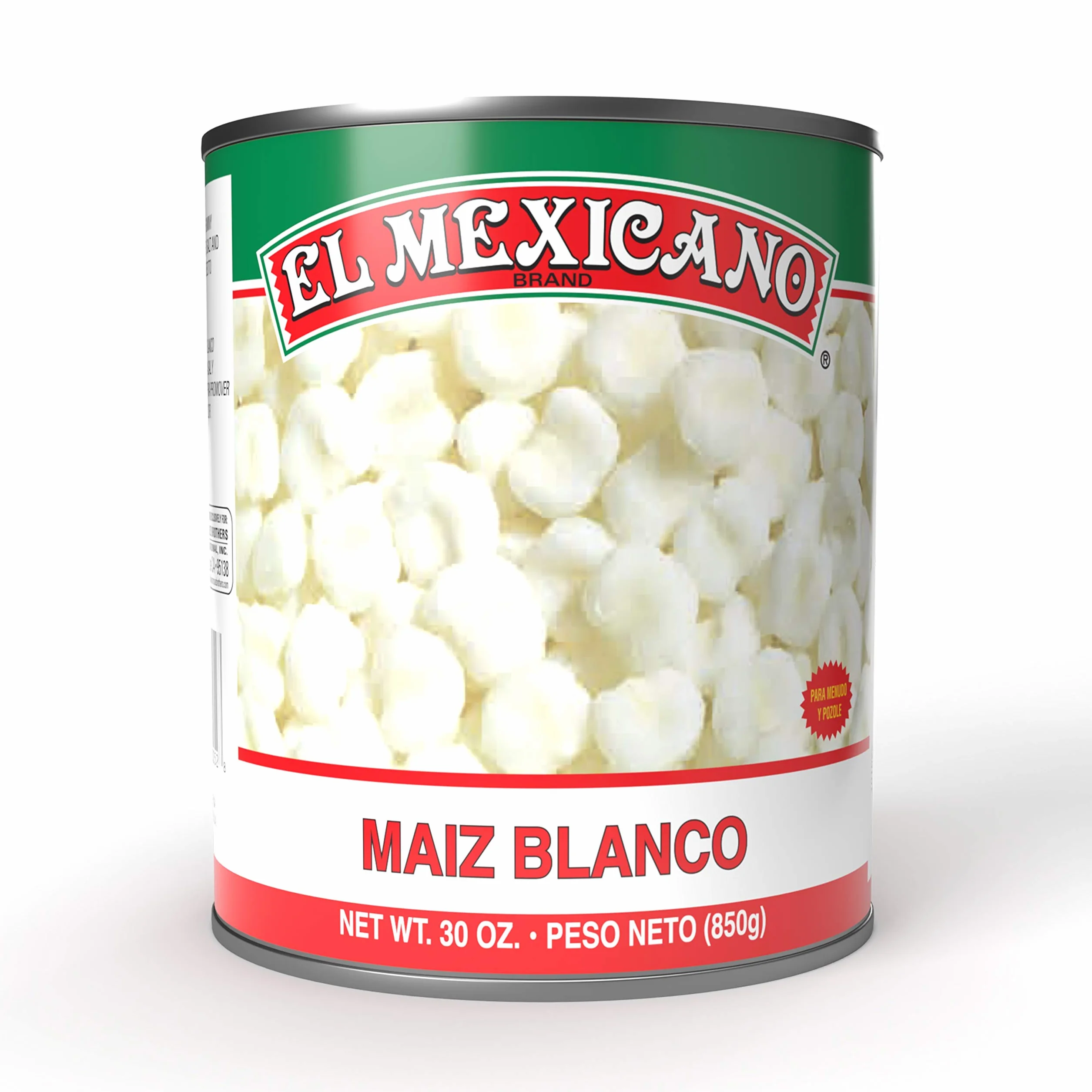 El Mexicano Maiz Blanc 822 g