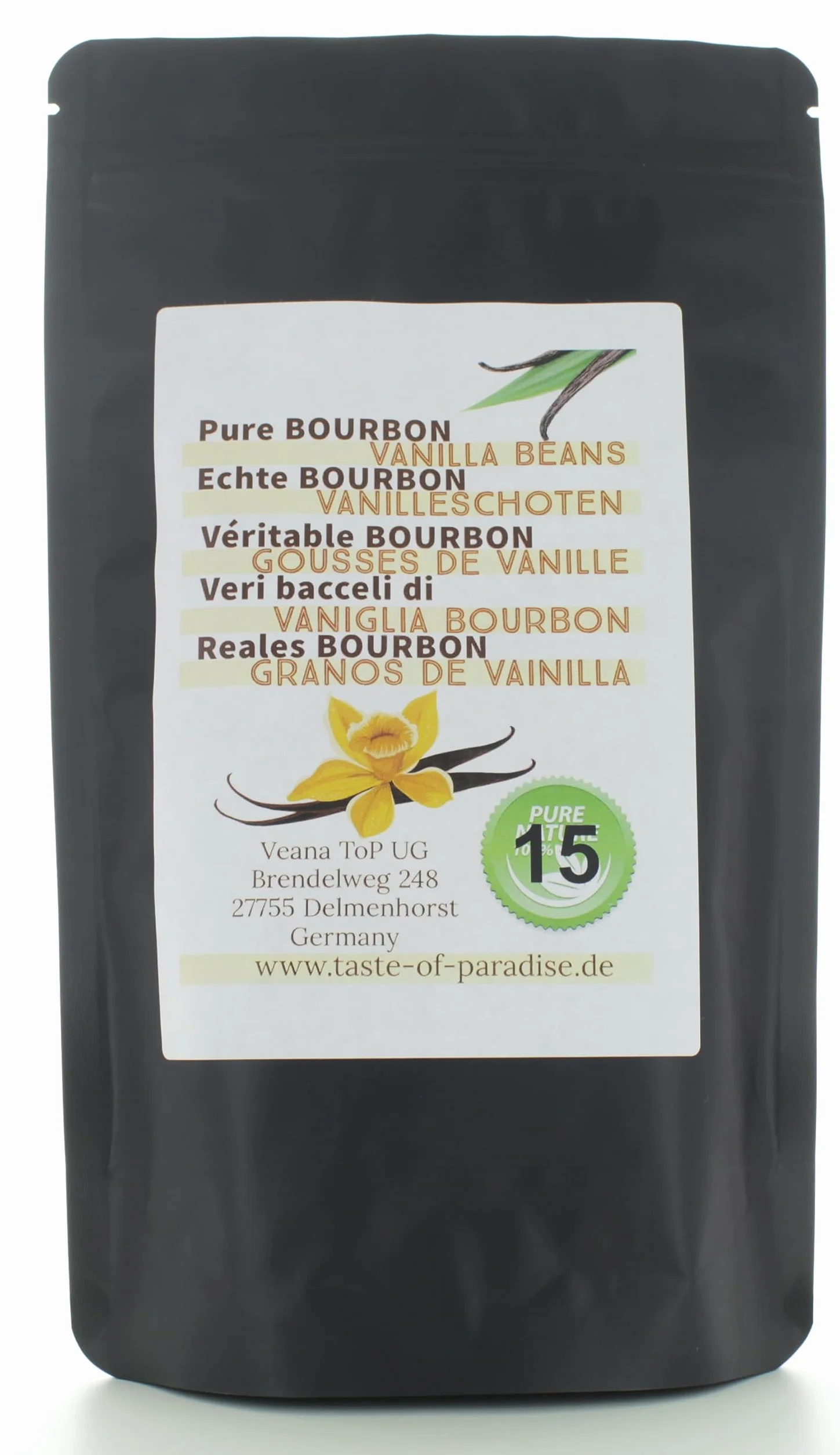 Bourbon wanilia 15 szt. 10-11 cm klasa A 100% naturalna z Madagaskaru