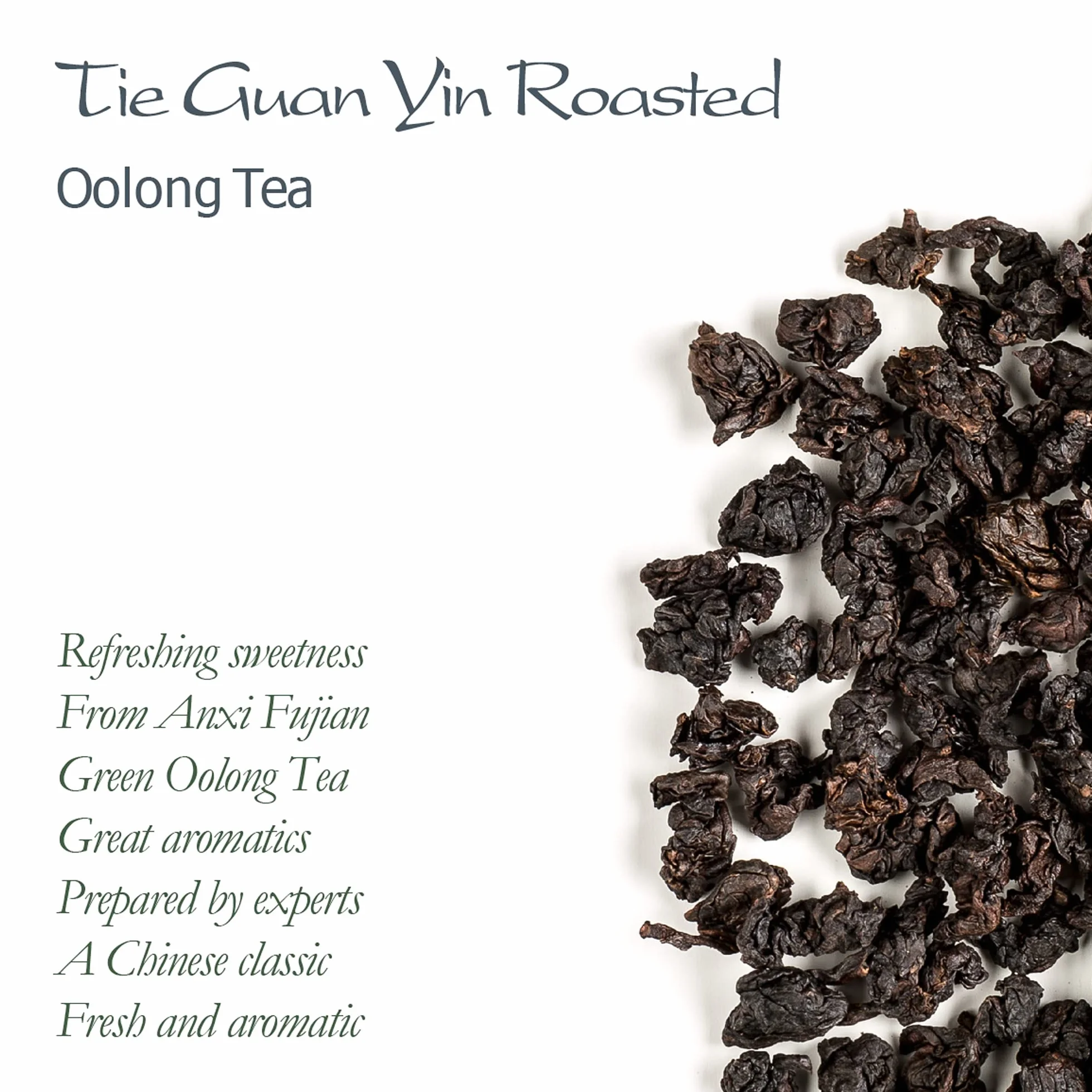 Tie Guan Yin Oolong Tea - Roasted Iron Goddess of mercy - Wu long Tea From China - Tieguanyin 50g