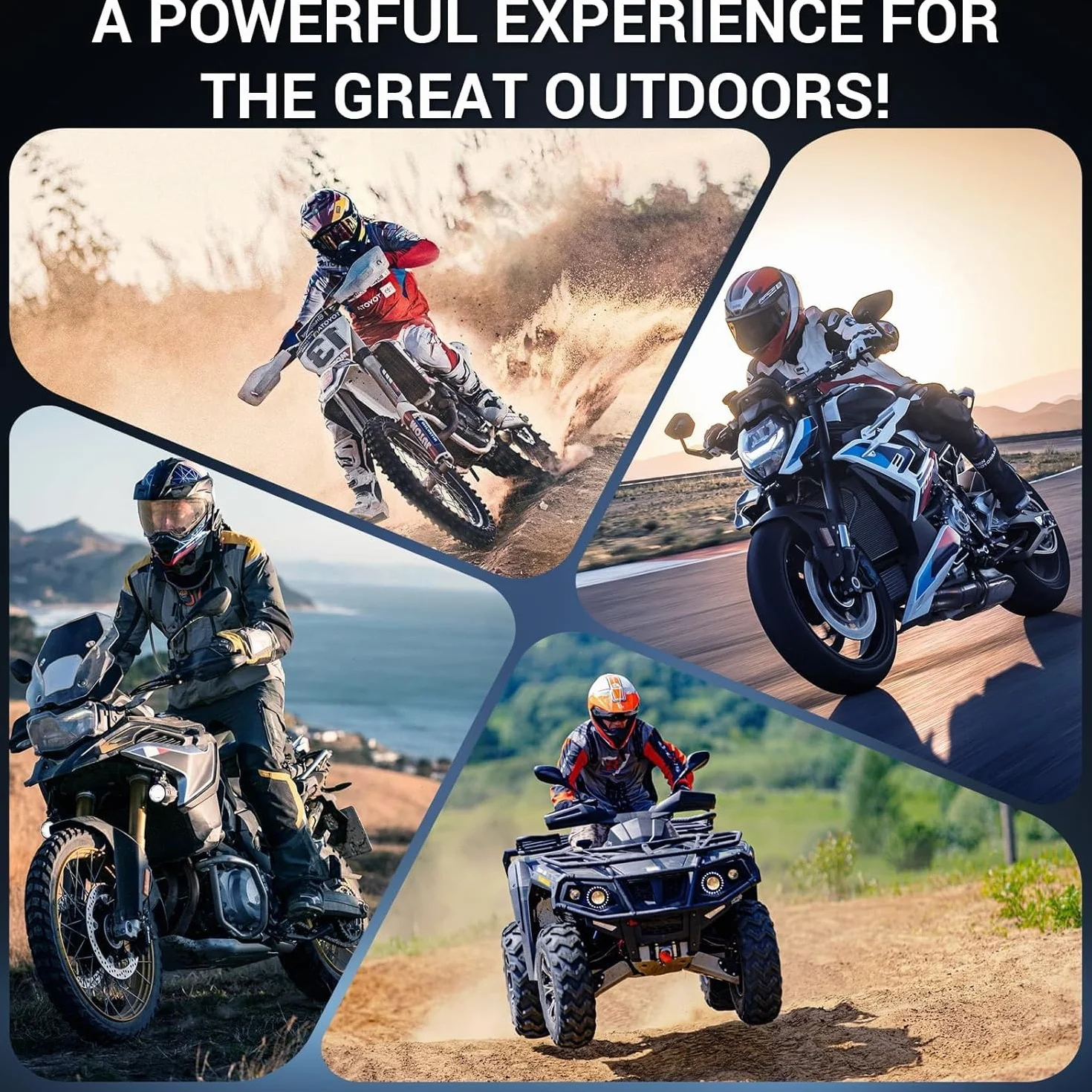 Akumulator litowy do motocykla 12V Akumulator litowy Powersports z BMS (YTX14-BS 500~600CCA 12.8V 6Ah) Akumulatory startowe LiFePO4 do motocykli, ATV, UTV, jednostek wodnych itp