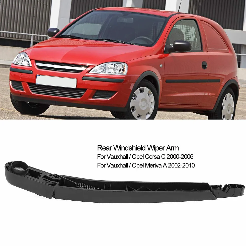 Tylne ramię wycieraczki z tworzywa sztucznego, do Corsa C 2000-2006 Opel Meriva A 2002-2010