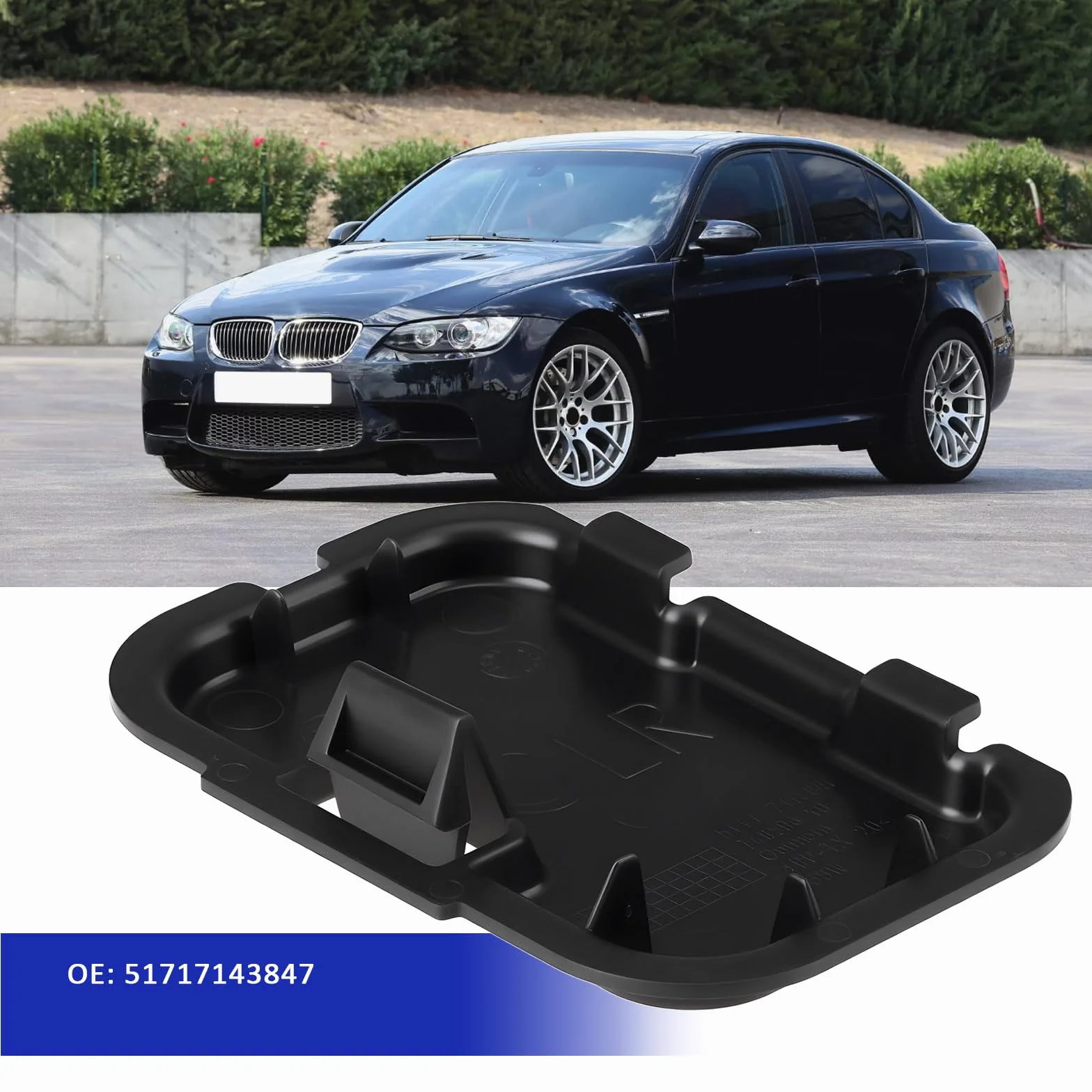 ECSiNG Osłona przedniego łuku koła BMW 3er E90 E91 2006-2010
