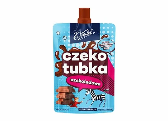 E.Wedel Czekotubka Czekoladowa 50g, 20 sztuk
