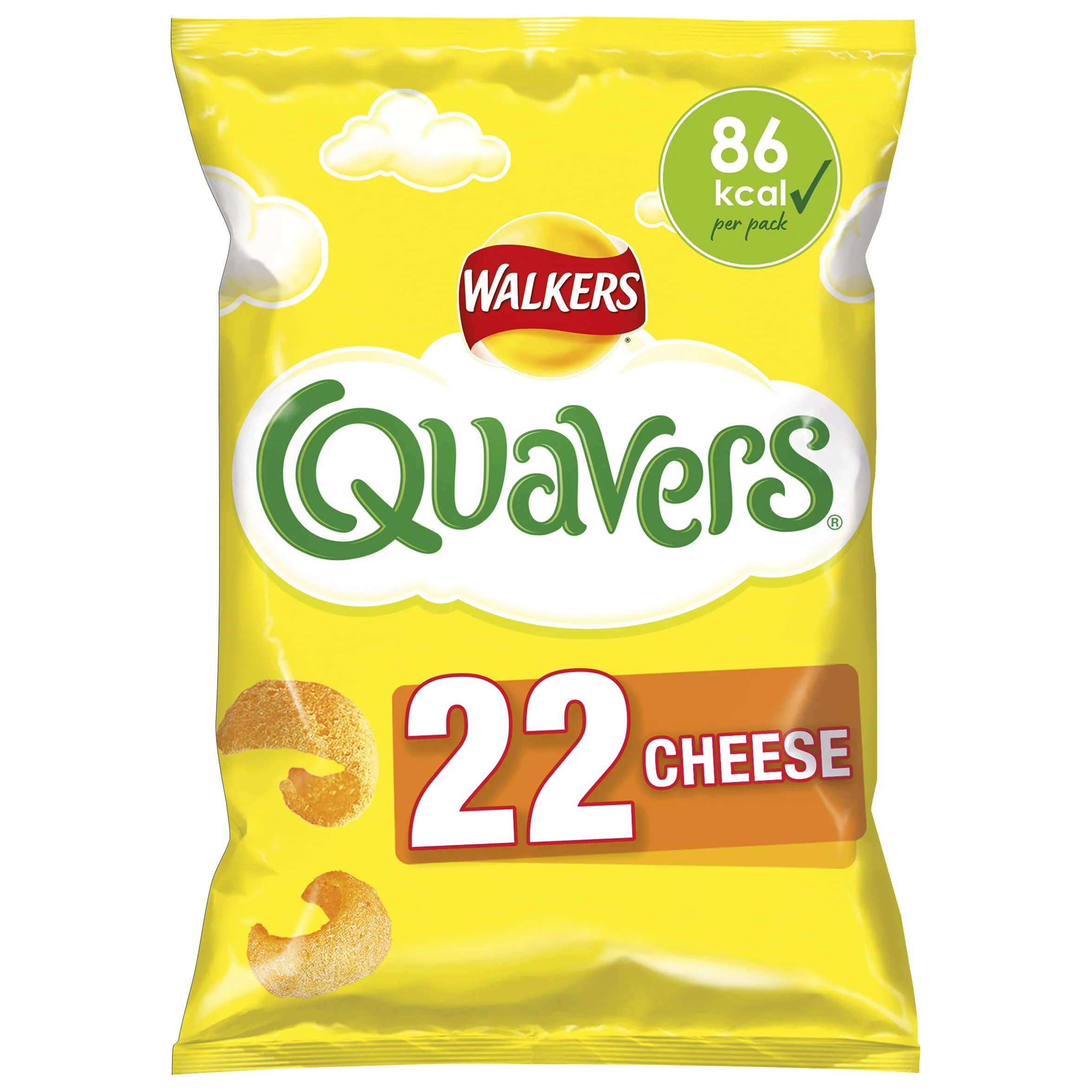 Walkers Quavers Cheese, 22 x 16 g