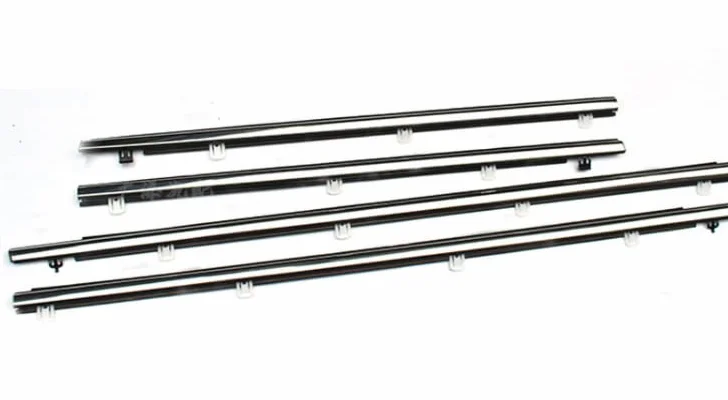 Chromowany Profil Okienny 4SZT Pas Uszczelniający Zewnętrzny Kompatybilny z Honda Accord VIII (CU1,2,3) 2008-2015