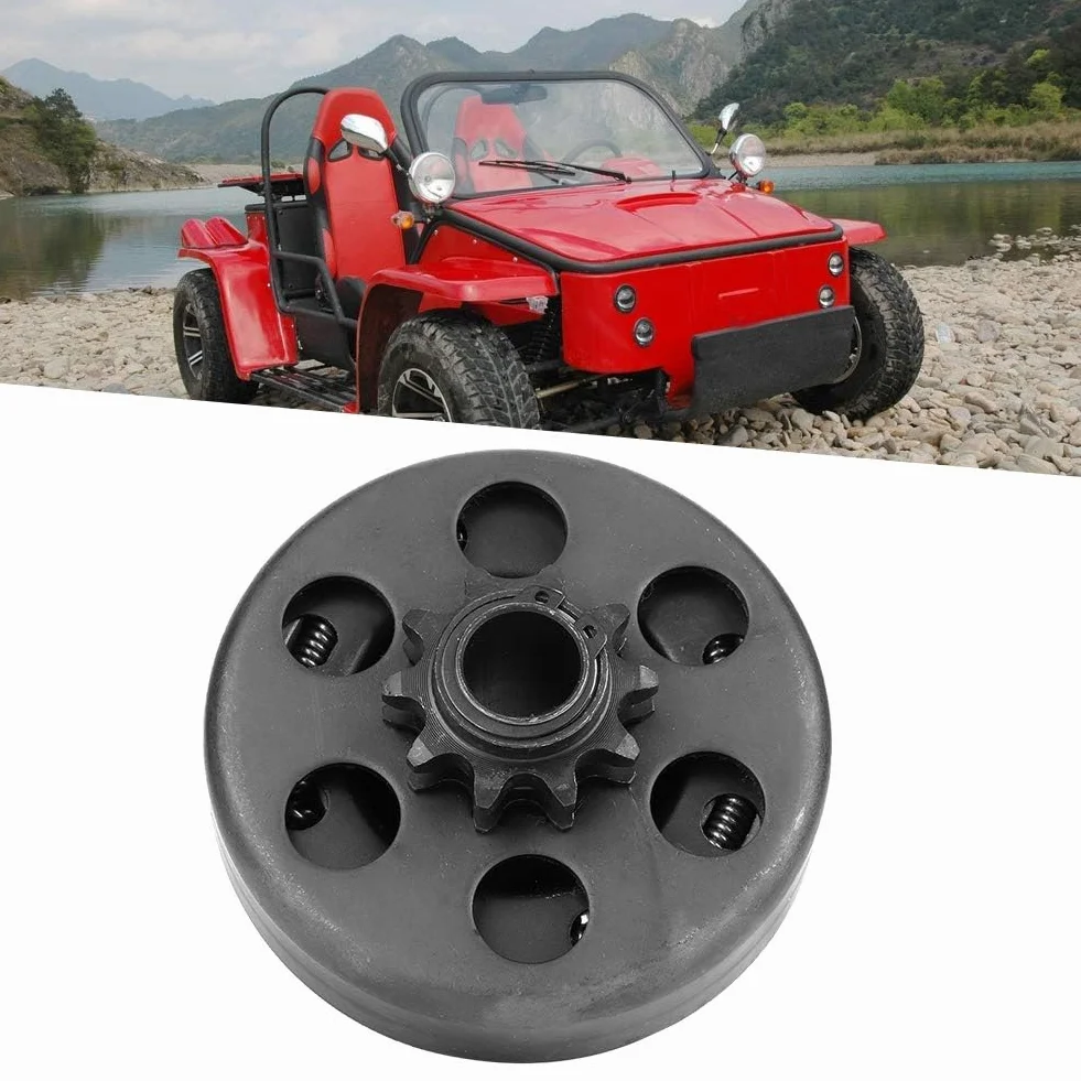 Aramox Sprzęgło odśrodkowe do silnika 10T 19 mm łańcuch 40/41/420 do roweru górskiego Kart Go