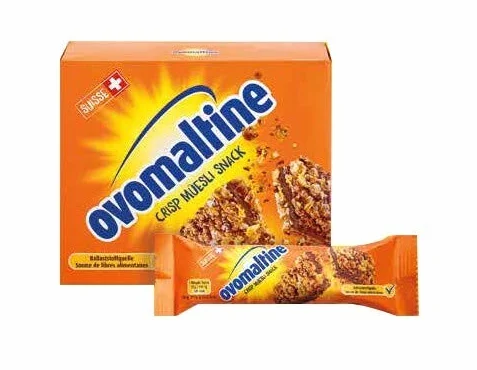 Ovomaltine Crisp musli przekąska, 5 x 150 g