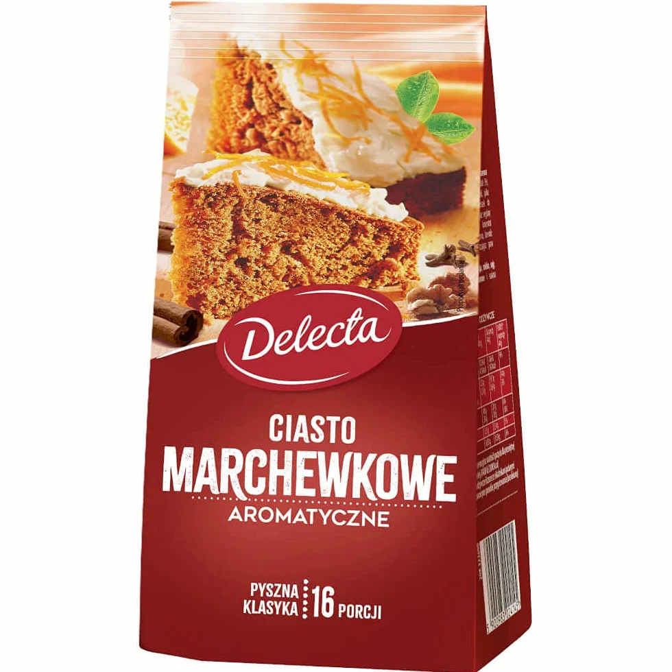 Delecta Ciasto marchewkowe 410 g
