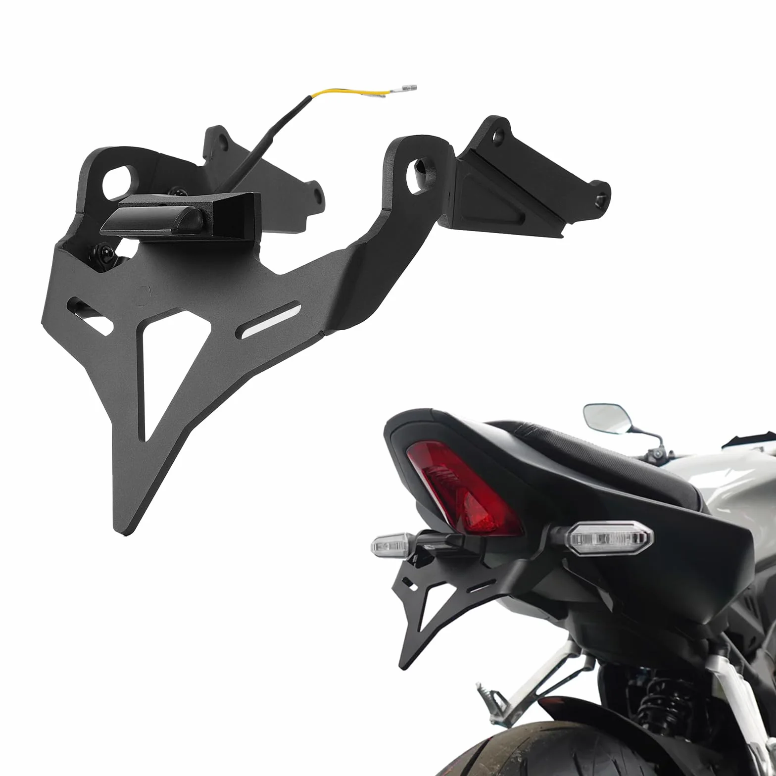 Uchwyt tablicy rejestracyjnej motocykla Tail Tidy Honda CBR650R CB650R 2021-2025
