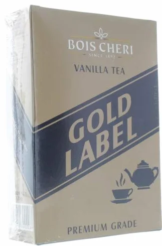 Bois Cheri Gold Label czarna herbata waniliowa 125 g luźna