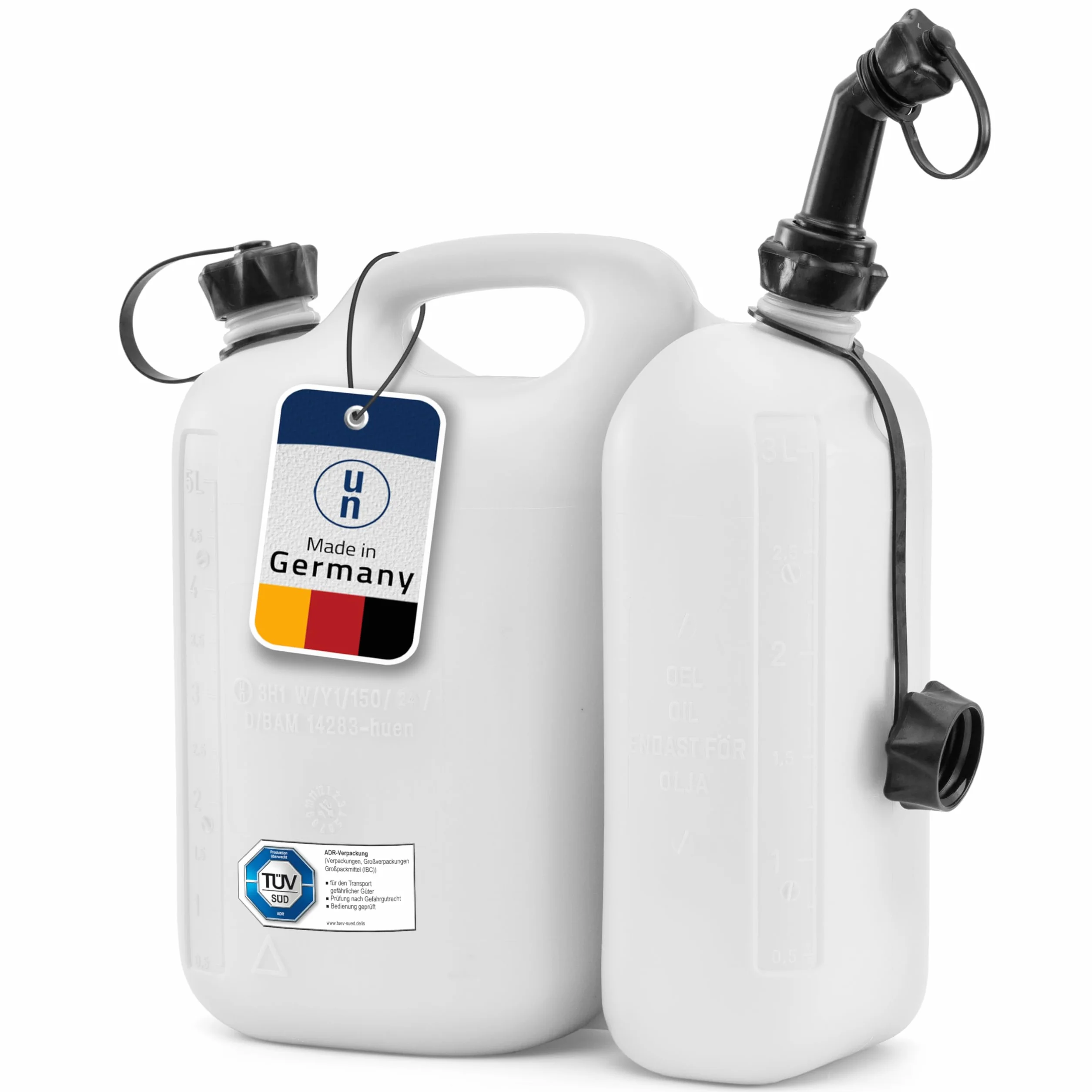 Hünersdorff Podwójny kanister ECO 5,5+3L na paliwo benzynę